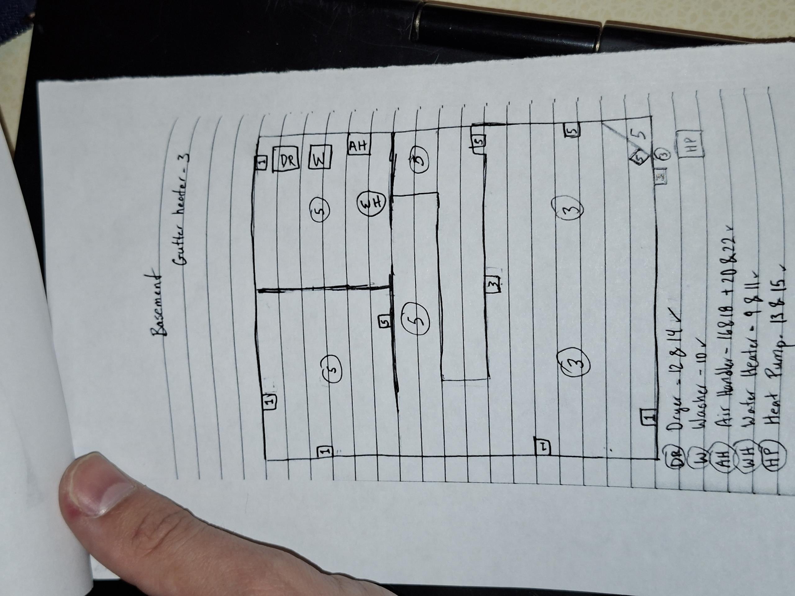 Called out today to investigate a circuit that was not working. When I arrived, the customer directed me to the panel, where he had turned the breaker to the affected circuit off as a safety measure. Customer told me about the parts of the house that did not have power, including lights and plugs on each floor, and in the bathrooms. I tested voltage at the breaker and got the correct nominal voltage of 120 volts. This told me that something else on the circuit was causing the power loss. With power being out at the bathrooms, I inferred that a GFCI had tripped. We went to the first floor bathroom, and discovered an older GFCI had tripped. We then went through the rest of the house to check for power, and everything had returned to normal. Due to this GFCI controlling an outside receptacle, the last time it rained, it caused this GFCI to trip. I gave a solution to replace this GFCI, as it was old and difficult to determine when it had tripped, with a new GFCI with an LED indicator light