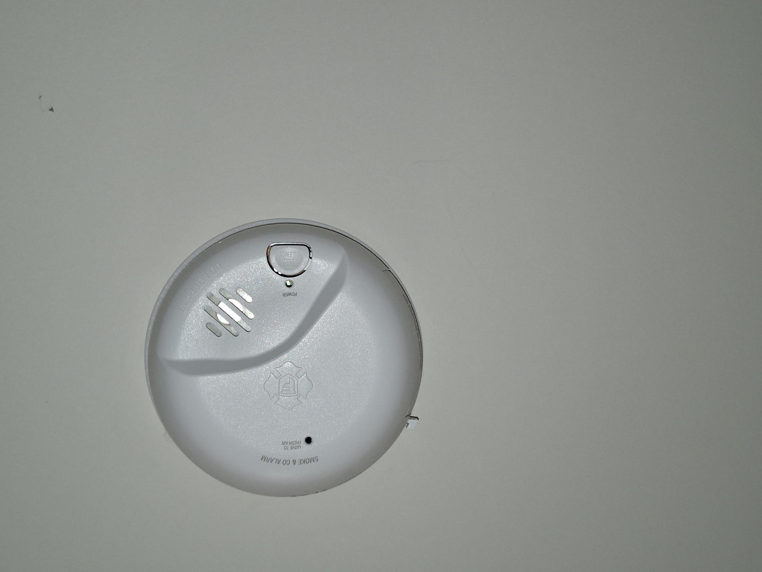 Install 3 smoke/CO and 3 smoke detectors in bedrooms and common areas. Detectors will be supplied by Haas and Sons and come with a 5 year warranty provided by the company.