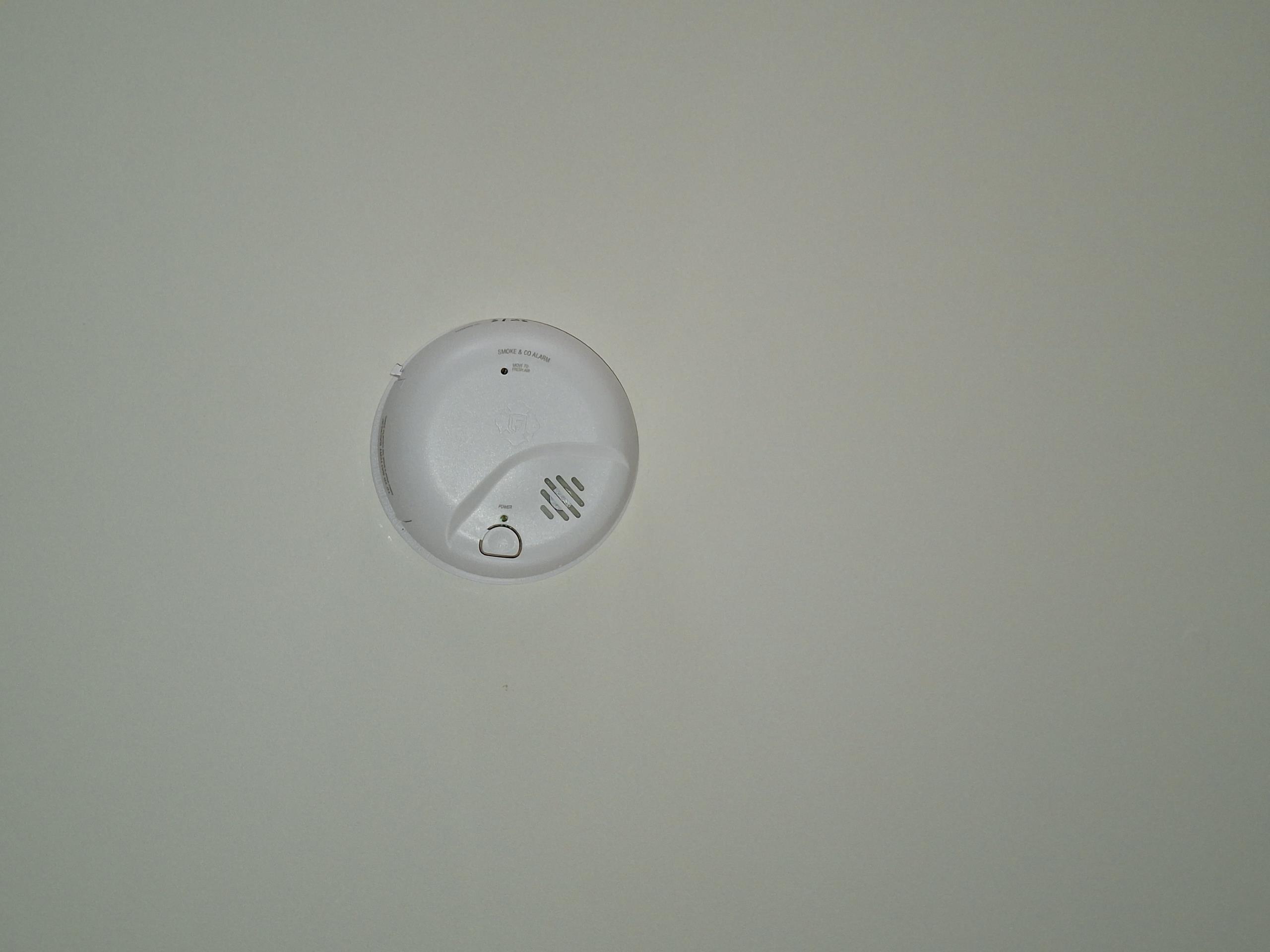 Install 3 smoke/CO and 3 smoke detectors in bedrooms and common areas. Detectors will be supplied by Haas and Sons and come with a 5 year warranty provided by the company.
