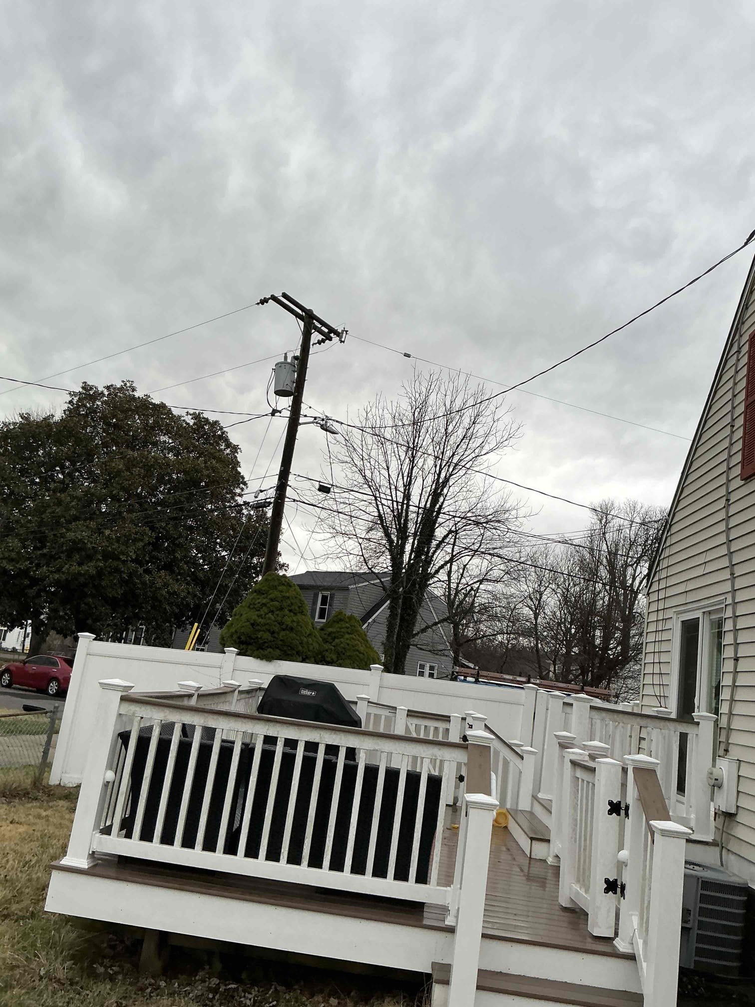 03/19/2026
Completed the estimates scope of work with replacing the AC disconnect, replacing the sub panel with a new dedicated 20 A circuit in the garage, spray foaming the old holes, running the cold/gas bond and labeling panel.
*Needs a 24 space Recessed sub panel cover, current cover is for surface mount sub panel.*



03/18/2026
Ran the overhead service cable with new weatherhead, updated the main ground electrode system, replaced the main panel, installed disconnect with line and load size and temp splice to restore power. Tomorrow we are to replace the AC disconnect, replace sub panel, drop new 20A treadmill circuit from new sub panel and label main panel. 



For this call, we came out for our annual maintenance inspection. We went through our checklist, opening multiple devices throughout the home, thoroughly looked at the condition of the main panel, grounding and bonding system, garage sub panel and other safety items, getting a comprehensive dive into the entire electrical 