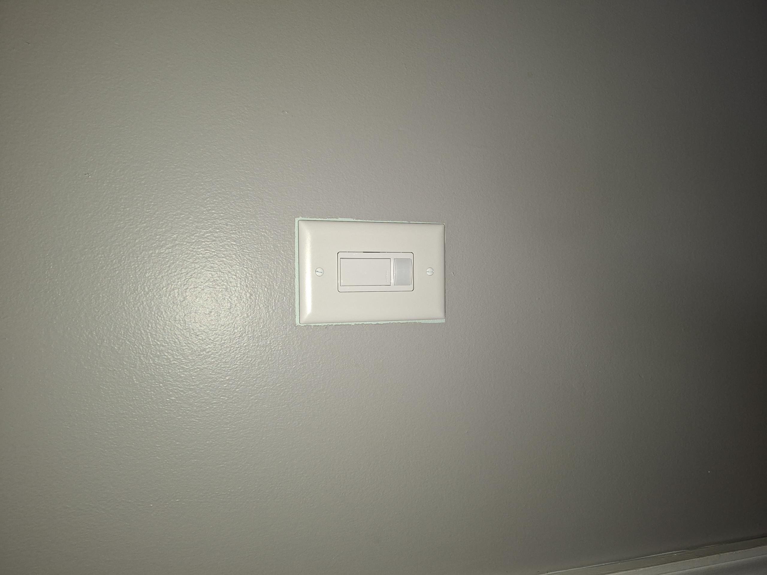 Install 3 customer supplied occupancy sensors and replace 2 receptacles in living & dining room, and 2 switches in upstairs bathrooms.

Called out today to install multiple customer supplied occupancy sensors. When I arrived customer showed me to the locations he wanted the sensors installed; one for the dining island light, one for the main bathroom center light, and one for the hallway bathroom light. I was also shown two outlets that had become loose or had been damaged. I also offered to replace any other switches located in the switch banks where the occupancy sensors were being installed. 

Customer agreed to proceed with work.

While opening the damaged devices, I saw that these devices were original to the home. It is recommended every 15-20 years that these devices be replaced. The devices were also backstabbed. This type of wiring method loosens over time, causing power loss issues. Due to these factors, I recommended a whole home redevice of the old devices.

While doing my 
