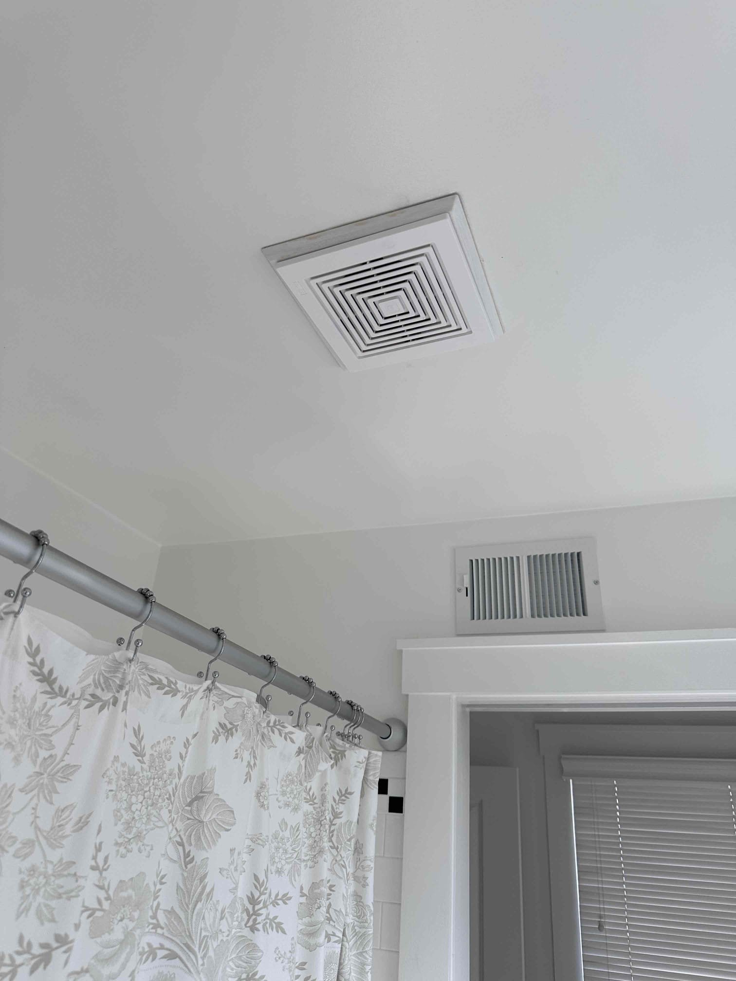 Today’s visit was for a solution for correcting 3 bath fan vents, and installing humidity switches in 2 bathrooms. What we would do is cut the soffit and install vents and extend the exhaust vents and connect them to the soffit vents. The back bathroom that is connected to the room will be a little more difficult, and may require us to install a vents on the back exterior wall instead. We wrote in the same solution installing 2 humidity switches. Lastly, we wrote a separate solution for correcting multi-fed, or in other terms, shared neutral circuits by replacing the single pole breakers with double pole.