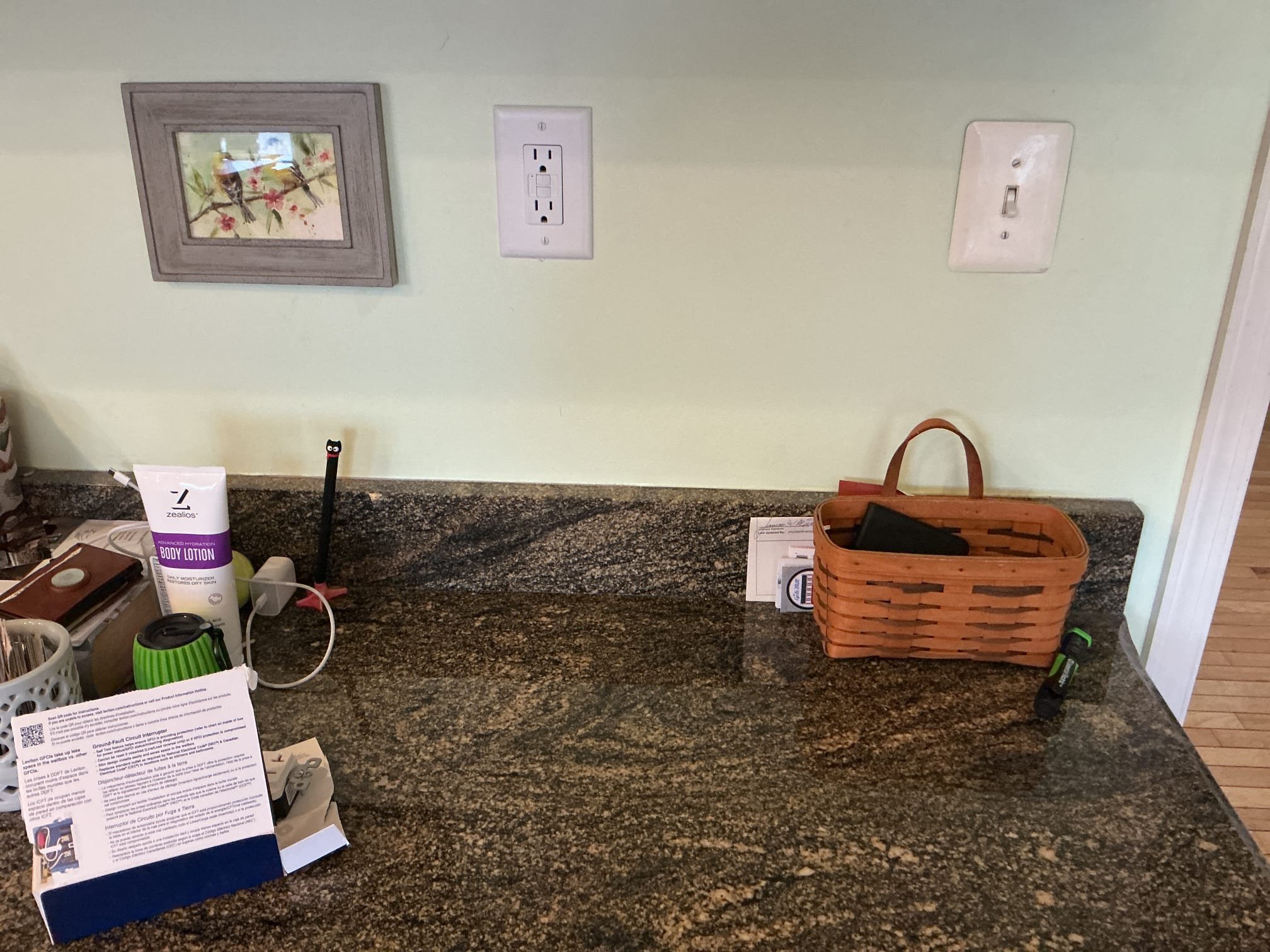 Quote to install brand new 200 amp service cable due to current cable having rips, sun fading and allowing water to hit exposed wiring. We will install new ground rods and correct grounding and bonding to meet current 2023 safety requirements with service cable change. 

Panel currently has a ripped service cable as well as double tapped grounds and neutrals and shred neutral circuits. The panel is missing knock outs and also has three non-functioning AFCI breakers when tested. We will also install new whole home surge protection.

Installation of new carbon monoxide smoke detector combination units located throughout each floor. We will replace with new combo units on each floor and each smoke in bedrooms. Units are currently browning and outdated.

Installation of new gfci devices in three areas of the home. One in the basement, one in the powder room, and two in the kitchen. We will also replace the regular devices (duplex) in the garage, bathroom, and single pole switch that contro