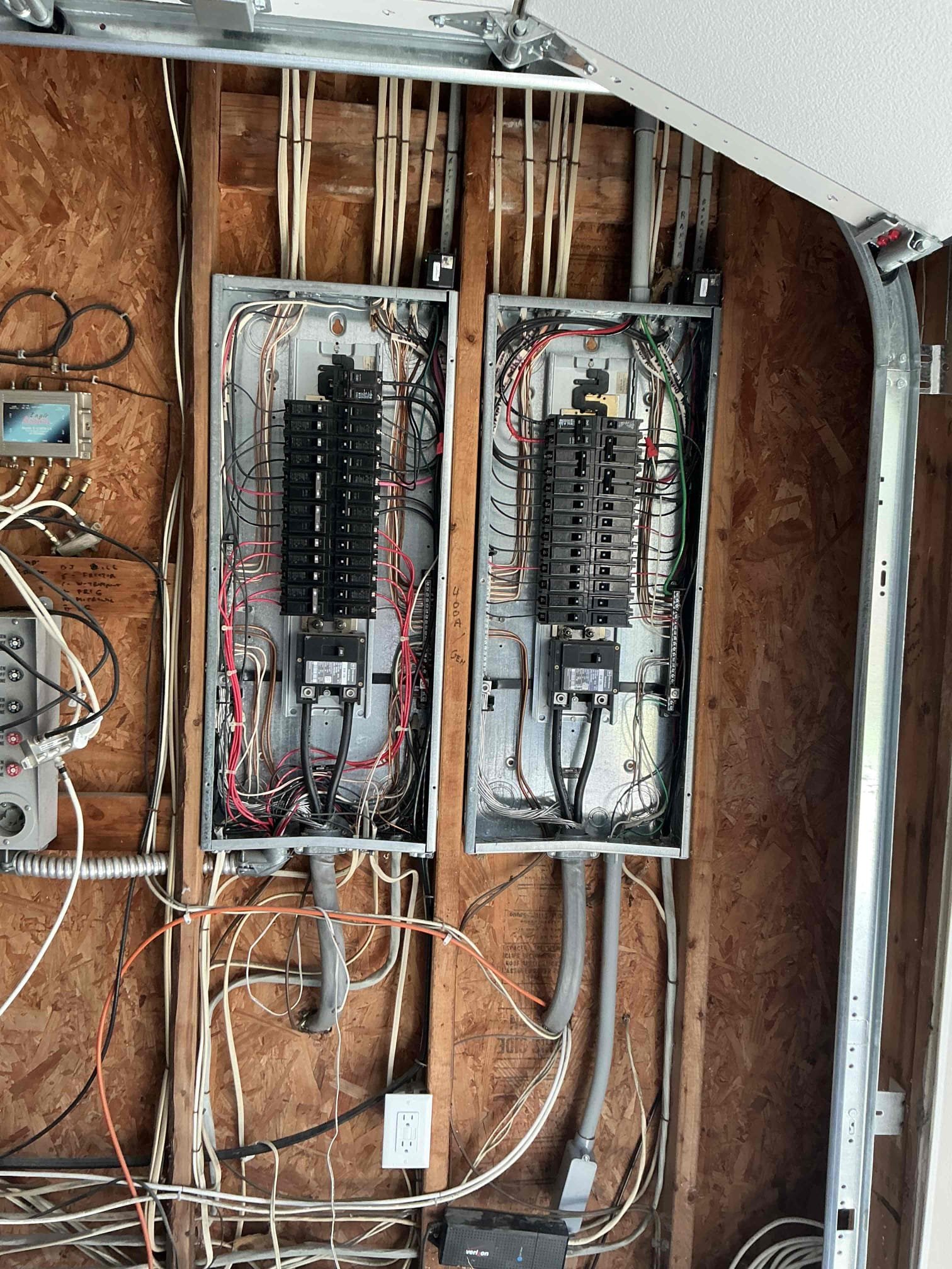 For this job we came out to diagnose the why the outside pond pump and GFCI were not working. We determined that the circuit is switch controlled from the garage. Additionally, the light in the master bath needs to be replaced. In order to have hardwired smokes throughout home seperate from the security system, we would have to pull new wiring to each location