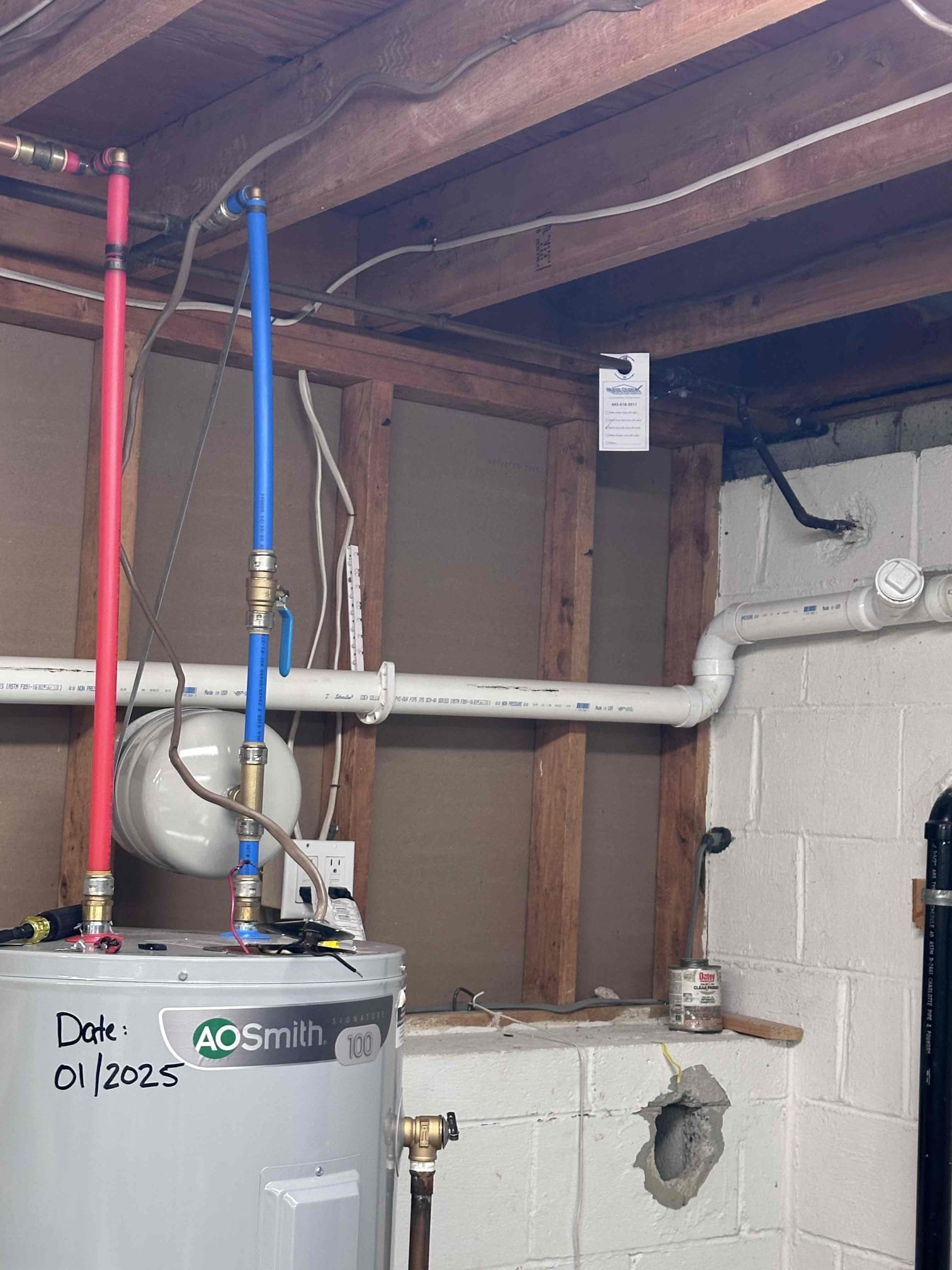 Installation of new Siemens 200 amp panel gut replacement. We will remove all breakers and neutrals off the current bus bar that is damaged due to a malfunction with the water heater. We will the replace with the new guts and install the breakers with three new additional breakers for the water heater and two other 20 amp circuits directly in front of the arc flash damage. We will run a new dedicated 30 amp circuit from the panel to the water heater to ensure safe connection and proper working condition. We will then install a new whole home surge protector to further assist the panel in protection against harmful voltage spike while protecting sensitive appliances. 

(4/07/26) - Todays visit we swapped the old guts to the electrical panel due to an explosion. We also ran a new circuit out for the water heater, where the explosion happened as well. We made our new connection to the water heater. Finally we tested everything to assure it was working, which it was. The breaker was runnin