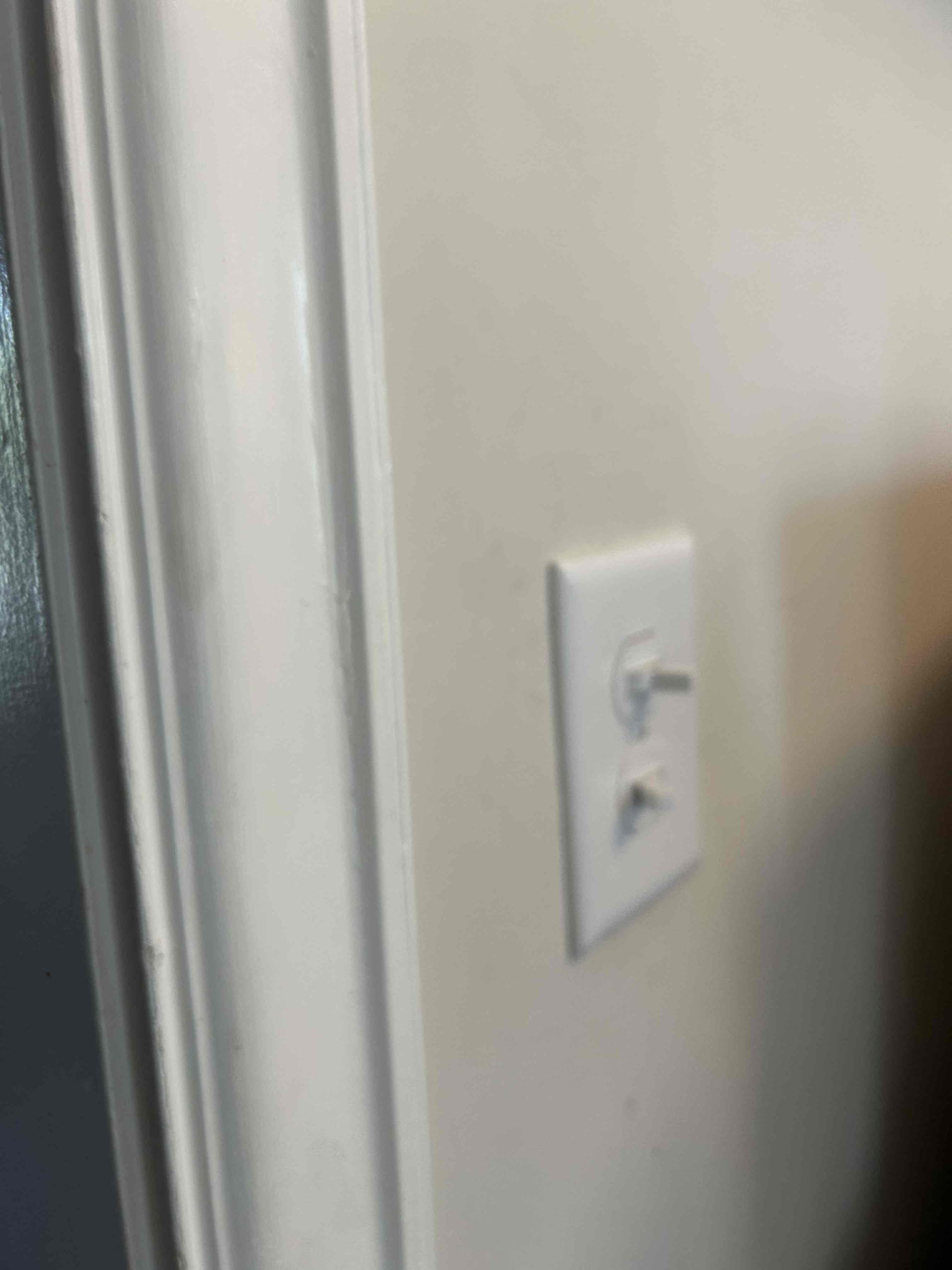 Diagnostic for tripping breaker
Reason for today’s visit was because breaker powering living room would continue to trip after a brief humming sound. After running a diagnostic it was concluded there was a fault between the hot and ground which was causing the breaker trip. Upon inspecting each device the fault was found in the cable connecting a light switch to a fixture located over the kitchen sink. Customer has no use for light and prefer if the switch was abandoned in place. By disconnecting the switch leg the ground fault was removed and the circuit was operating properly again.  