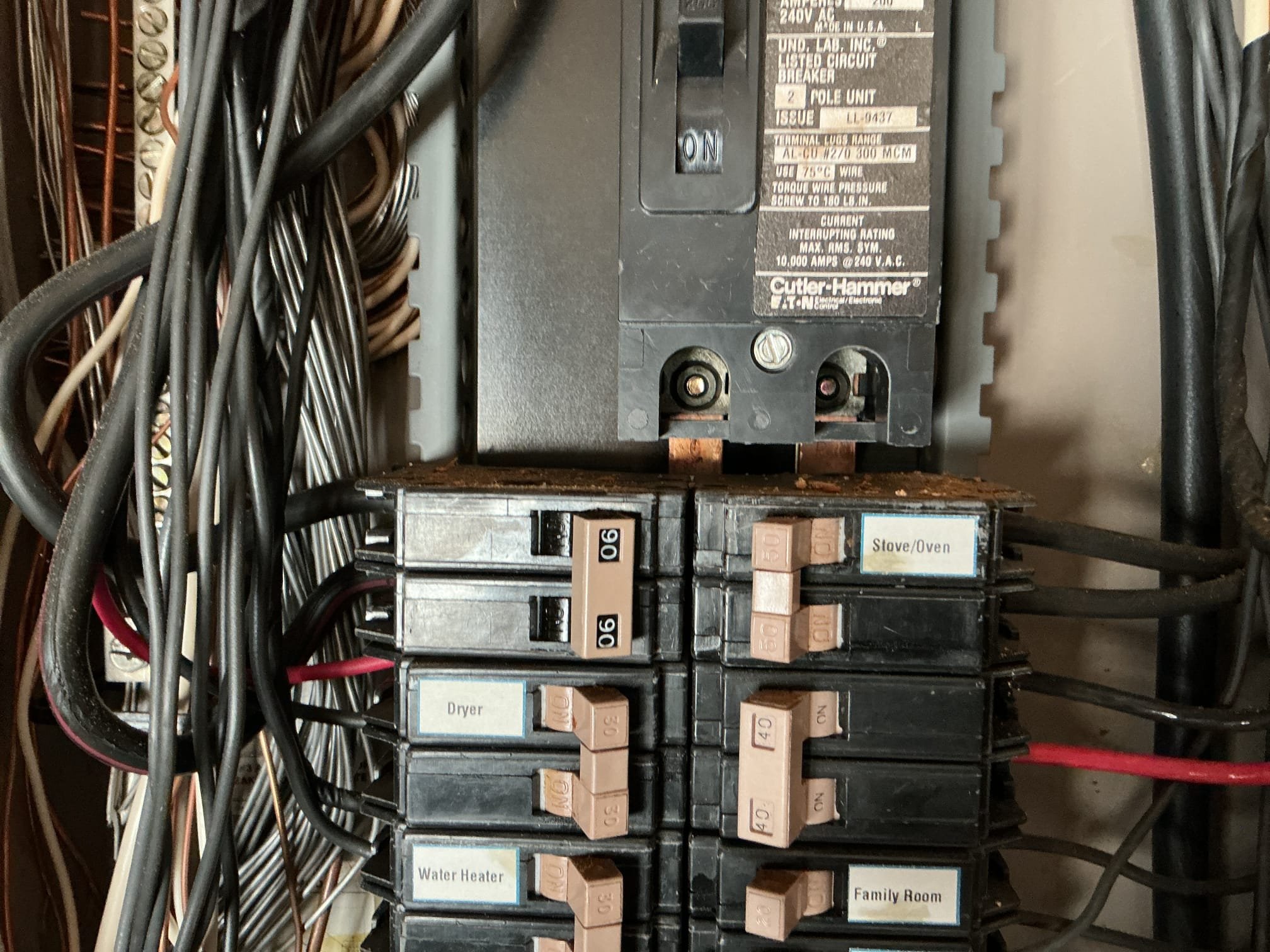 - Installation of a new quietcool exhaust fan
- Removal of the old single pole switch 
- Replacement and installation of a stacker switch, 1 controlling the light and the other the new fan
- Replacement of the gfci in the jack and Jill bathroom