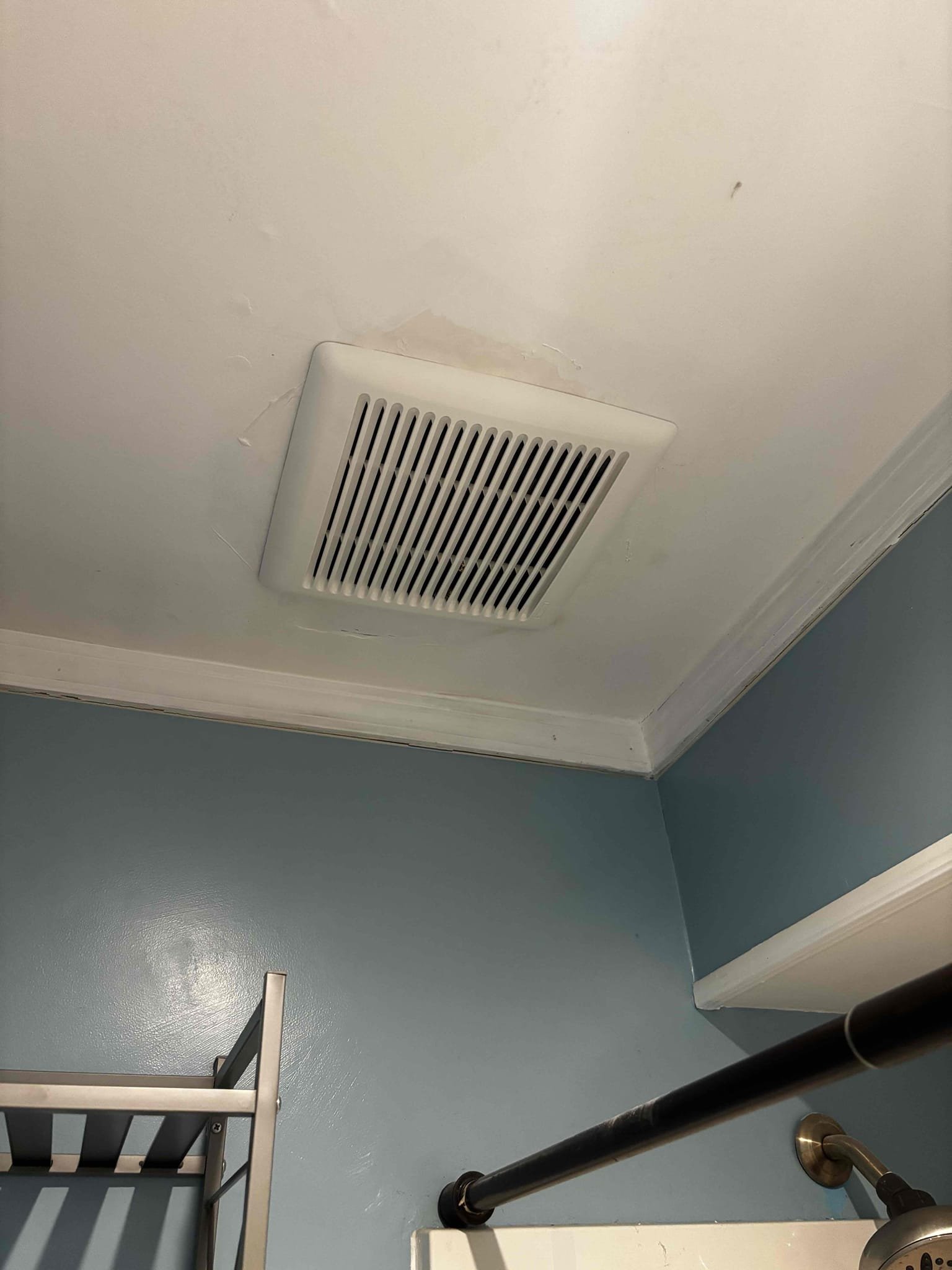 Replace bathroom exhaust fan
Replace old fan control switch