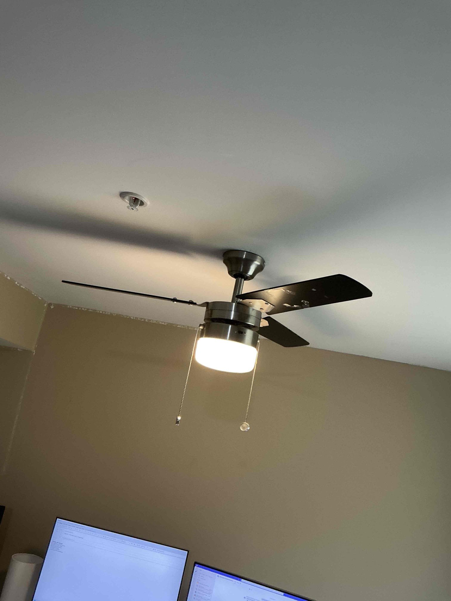 For this job, we came out to estimate various tasks throughout the home being mostly fixture replacements, including replacing a doorbell with video doorbell and new transformer, rear flood light, ceiling fan standard height, all customer supplied aside from Haas supplied transformer. Additionally, I observed and suggested some necessary Safety updates in the panel being the installation of whole home surge protection in each panel and the replacement of (4) single breakers with (2) 2pole breakers. Lastly, educated customer about our VIP Care Plan and our 12 month 0% payment option. 
I am to make a follow up phone call Monday to address any potential questions that may arise. 