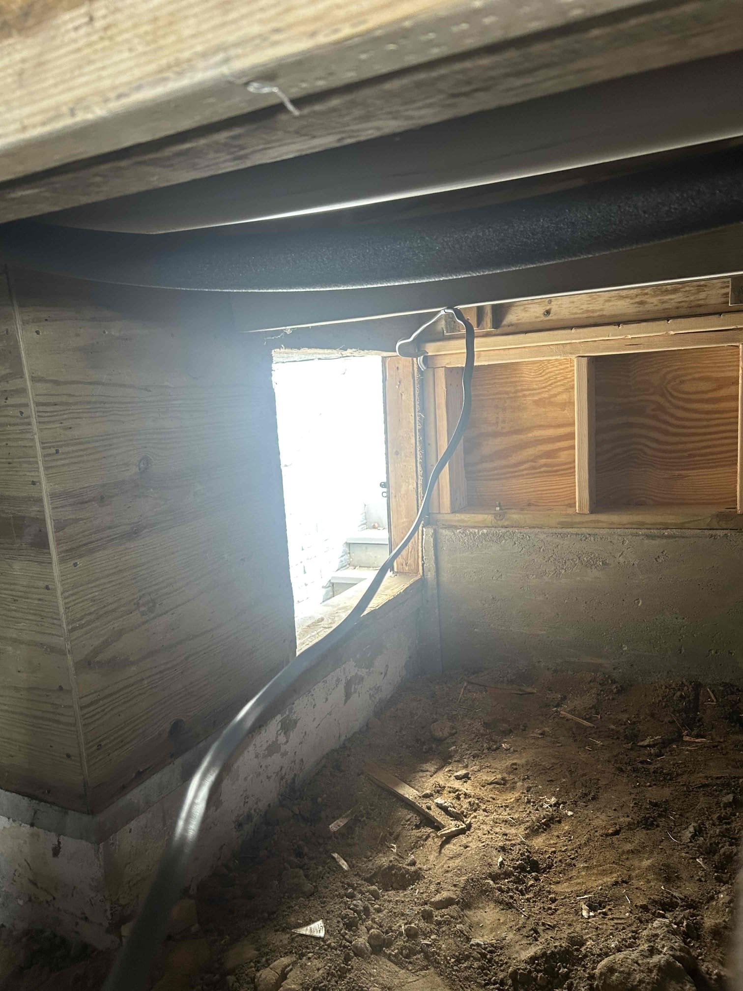 Install junction box under addition
Extend circuit to mini spilt disconnect