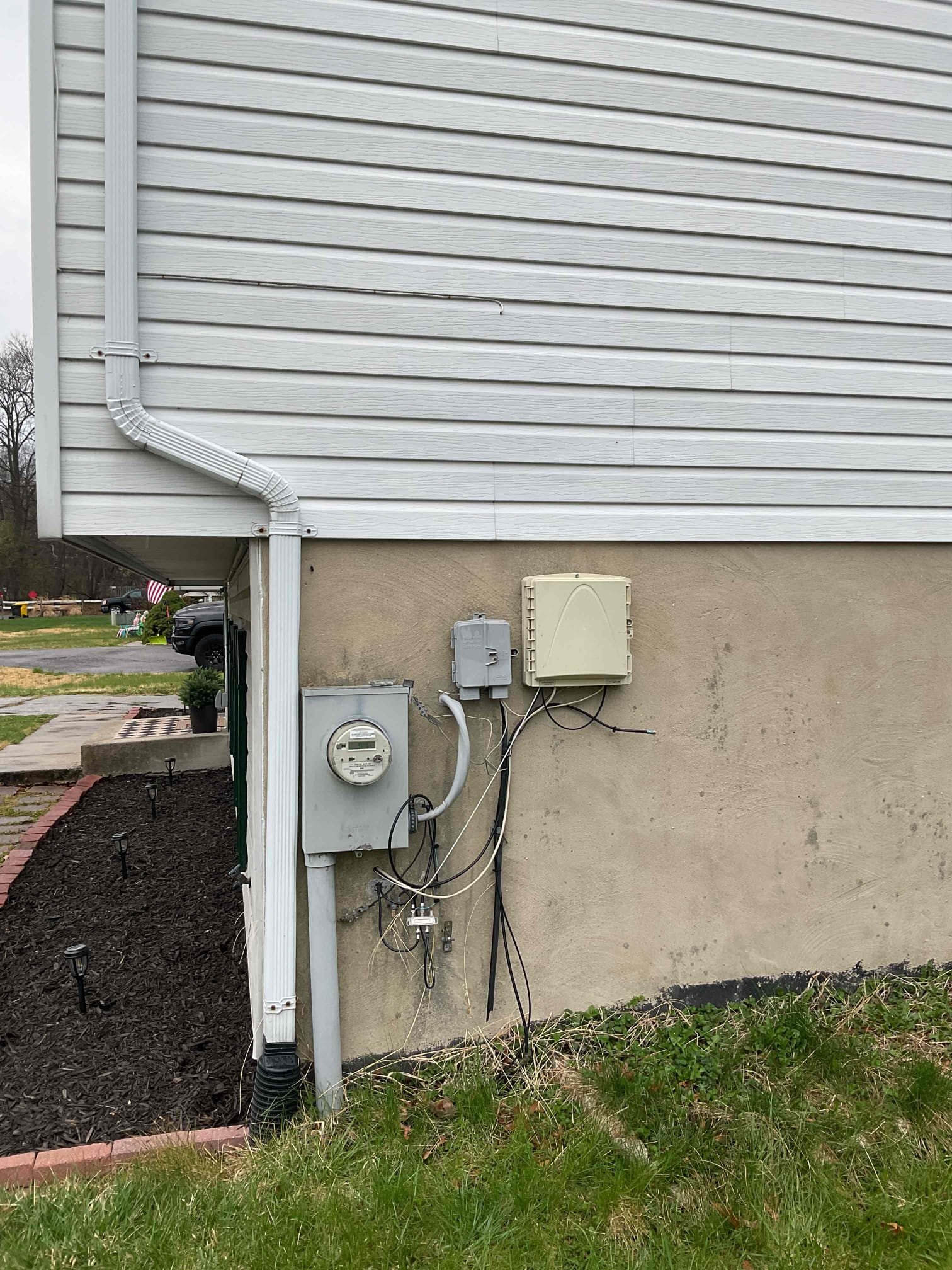 Today’s visit was to provide solutions to replace the original electrical service/main panel. We were called out due to the fact that there is corrosion in the current CH panel from around 1995, this came up during the home inspection. When I arrived, the homeowner had the panel cover off and showed me the damage to the panel. I noticed heavy corrosion throughout the panel, as well as some above the panel in the closet, most likely from water entering that panel closet some point previously. We went over what the process would look like for removing the current service/panel and installing new equipment to refresh the life of the home’s main panel. This would include the installation of a new emergency disconnect on the exterior of the home, new grounding via ground rods/copper ran to the main water line where it enters the home, installation of whole-home surge protection and all other necessary items to meet current code/minimum safety standards. We will also handle all coordination 