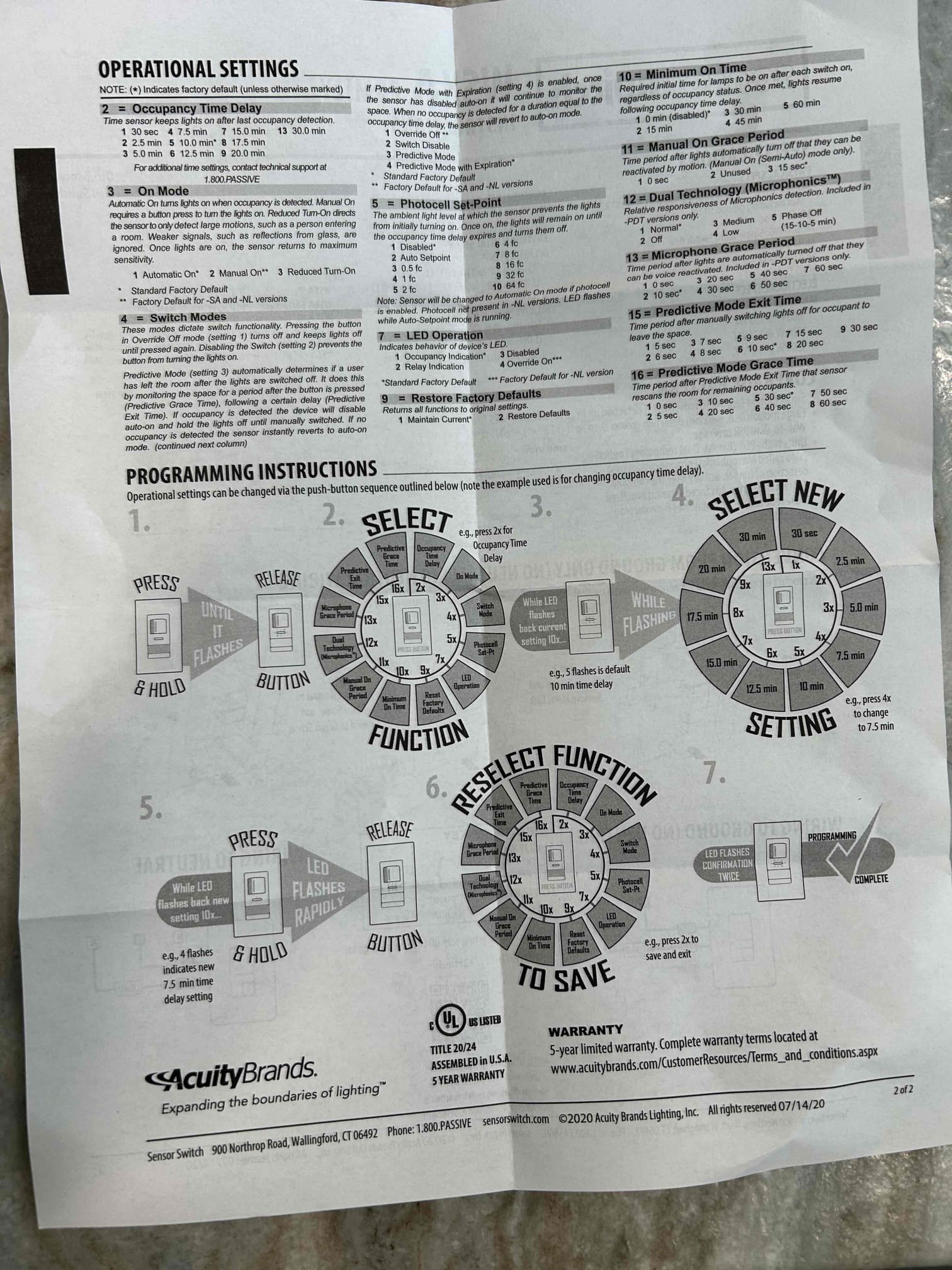 installation of 12ft led low voltage tape lighting in kitchen pantry.
Installation of low voltage transformer and occupancy sensor for tape lighting.

(04/14) We returned today to complete the closet lighting installation and install the new GFCI for the dishwasher. Lighting/sensor has been programmed and is working well. 