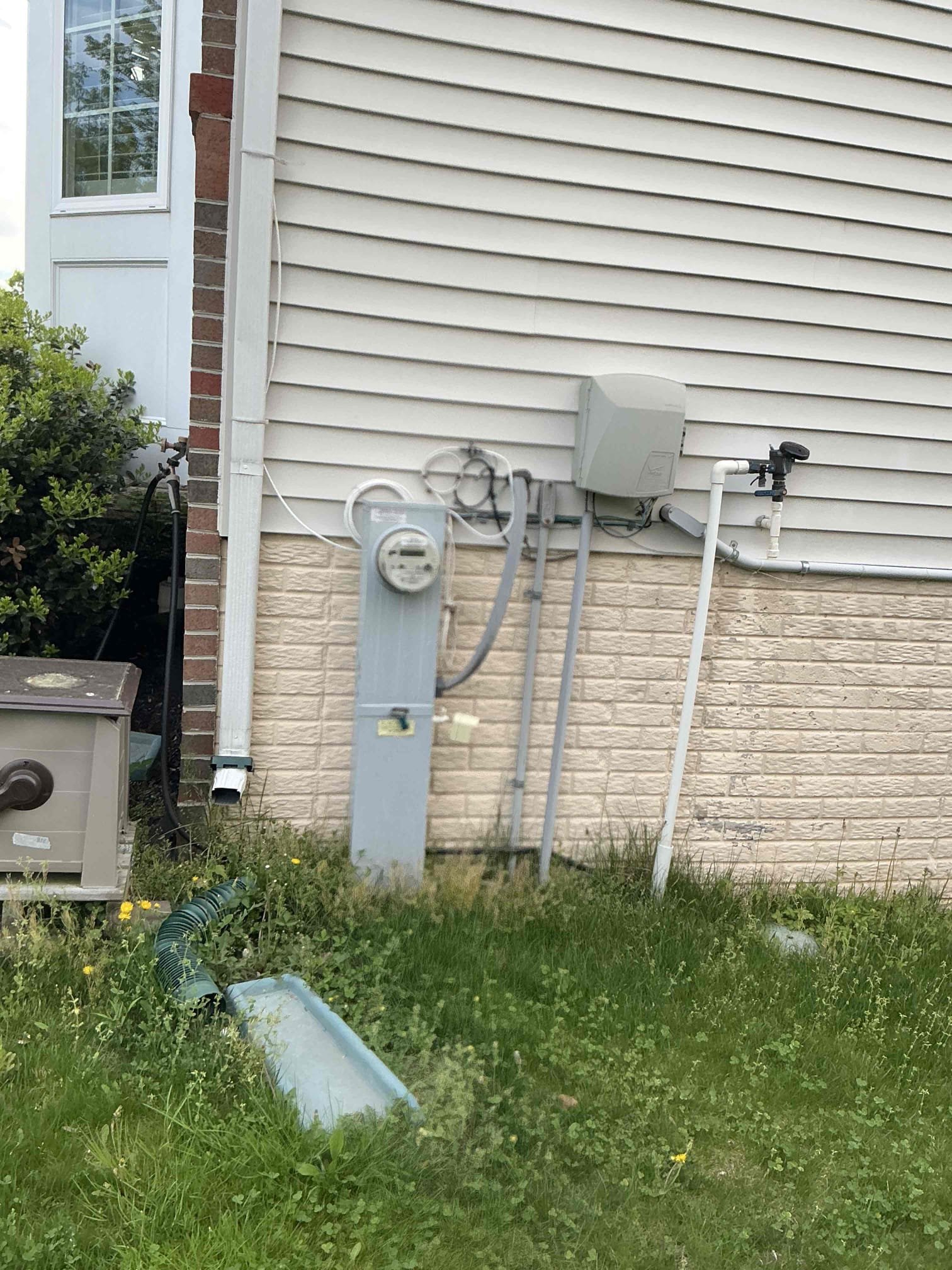 For this job, I came out to provide pricing for the installation of a new dedicated 50A circuit for customer supplied Level 2 EV Charger as well as a dedicated 40A circuit with a receptacle for a heater outdoors. Upon looking in the panel and a the main service, I determined in order to do so we would need to increase the power into the home from 200A to 350A. With this we would be updating the main grounding, cold water bond, installing whole home surge protection for each panel, emergency disconnects on the exterior of the home for each panel. At minimum we would be adding a 150A main panel to the existing service and bringing the existing panel up to today’s minimum safety standards if not updating both. All options include permitting and BGE coordination done by Haas and Sons. Discussed what the installation process would look like , our in house payment options starting at 12 months 0% deferred interest and our VIP Care Plan. 