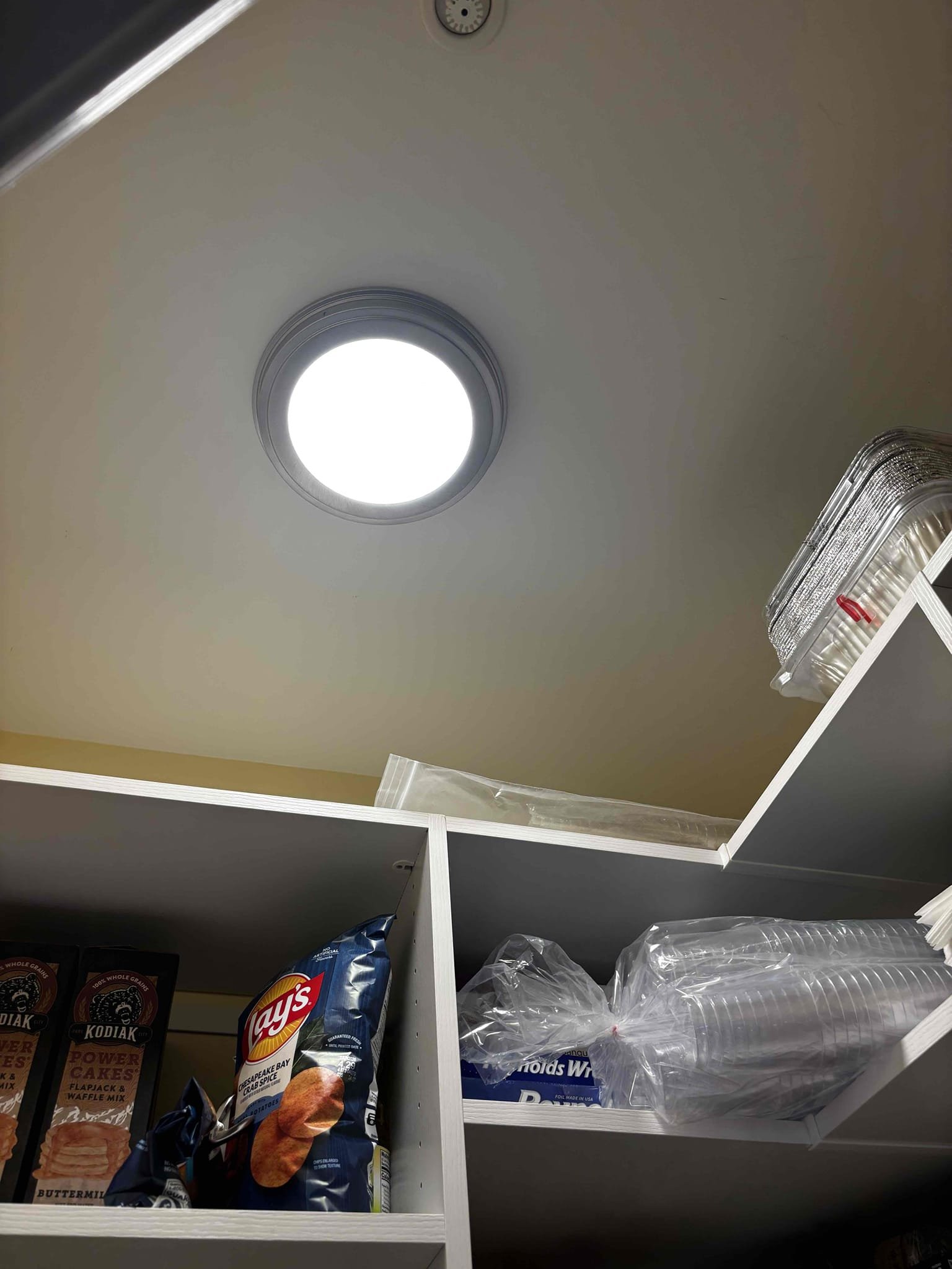 Replace four existing light fixtures with new customer supplied ones
