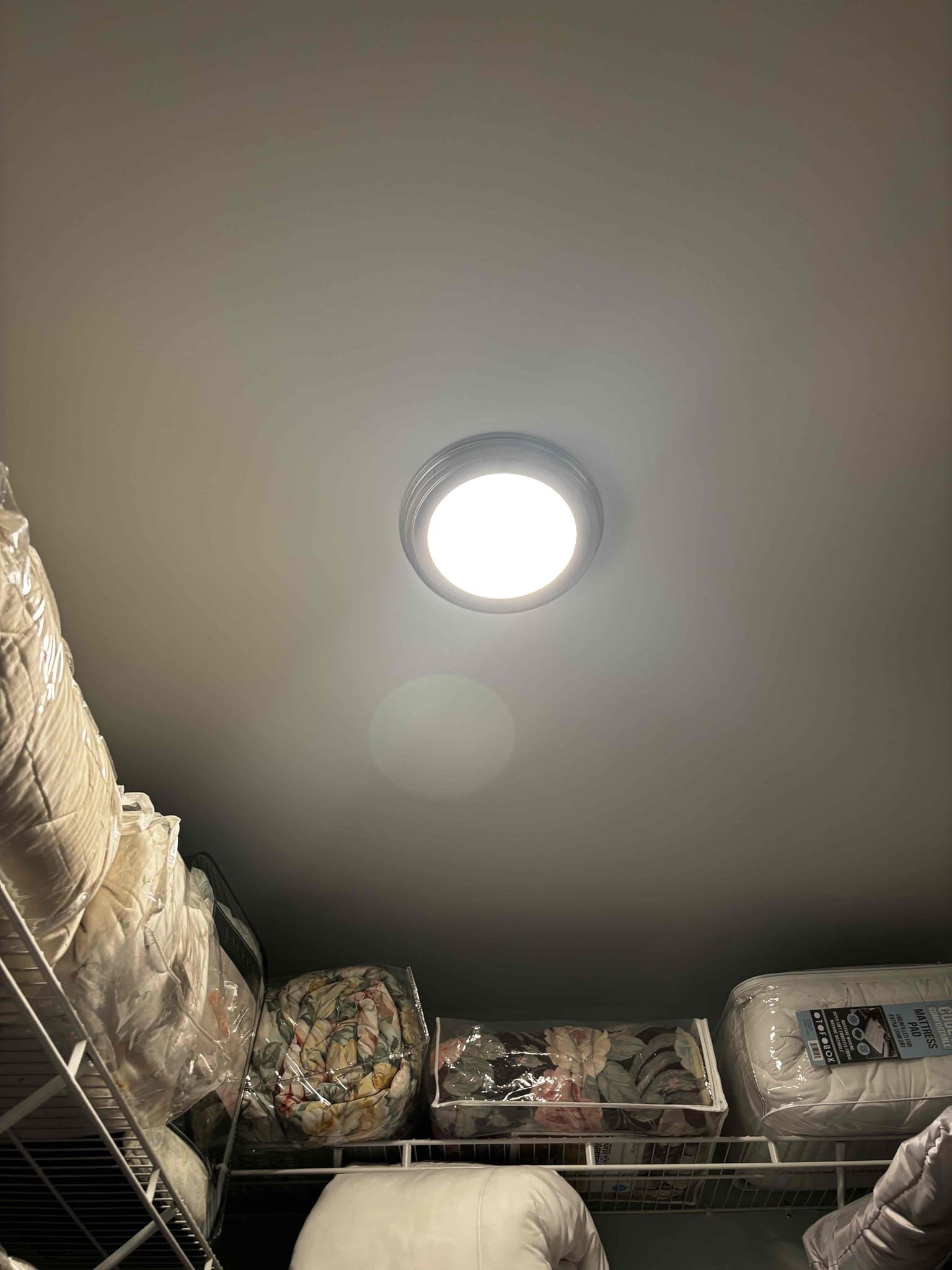 Replace four existing light fixtures with new customer supplied ones