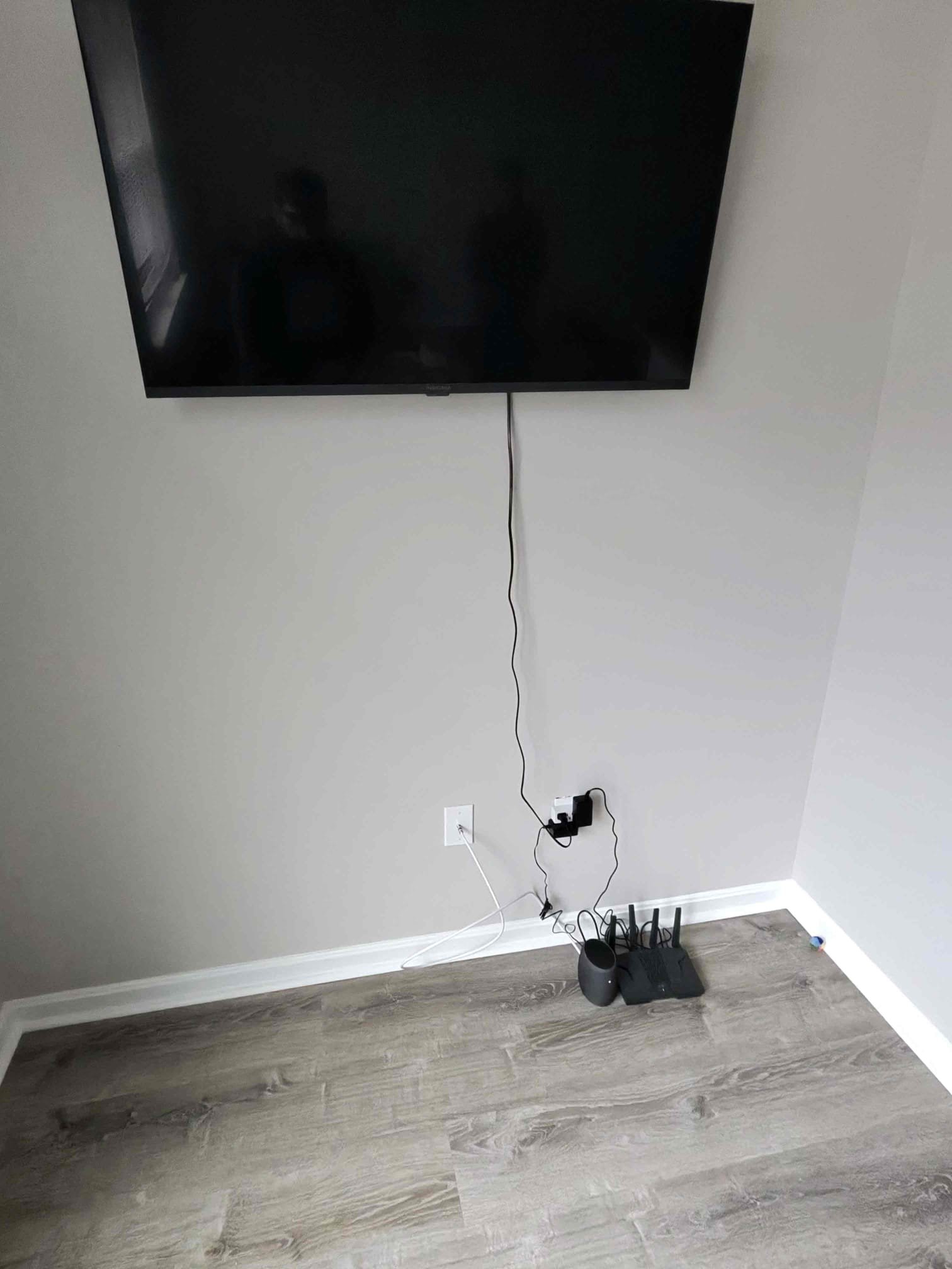 Providing estimate for installing a new coax cable and box in office