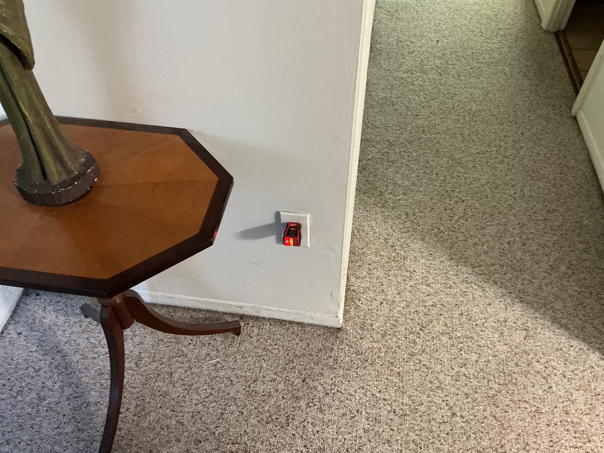 - Removal of 8 outlets and replacement with all new tamper resistant outlets of the entire circuit 
- Removal of 3 switch’s and replacement with all new switches
- Correction of all backstabbing at each device through creating pigtails to also correct the overheating
- remove and replace 4 - 3 ways
- remove and replace 1 - dimmer

Todays visit was for 1 outlet that had sparked, when we opened it the faceplate immediately broke off the yoke, and we found overheating on the wires, which made us concerned about all the other devices in the home. Some devices were burning hot to the touch, and others just broken. We recommended to replace all of the homes devices, but today we did only the devices on the circuit, and the customer may revisit later on the rest of the home. We recommend the panel to be replaced and upgraded to minimum code requirements due to major overheating, no main shut off, and it being a split buss panel, which have been recalled for years.