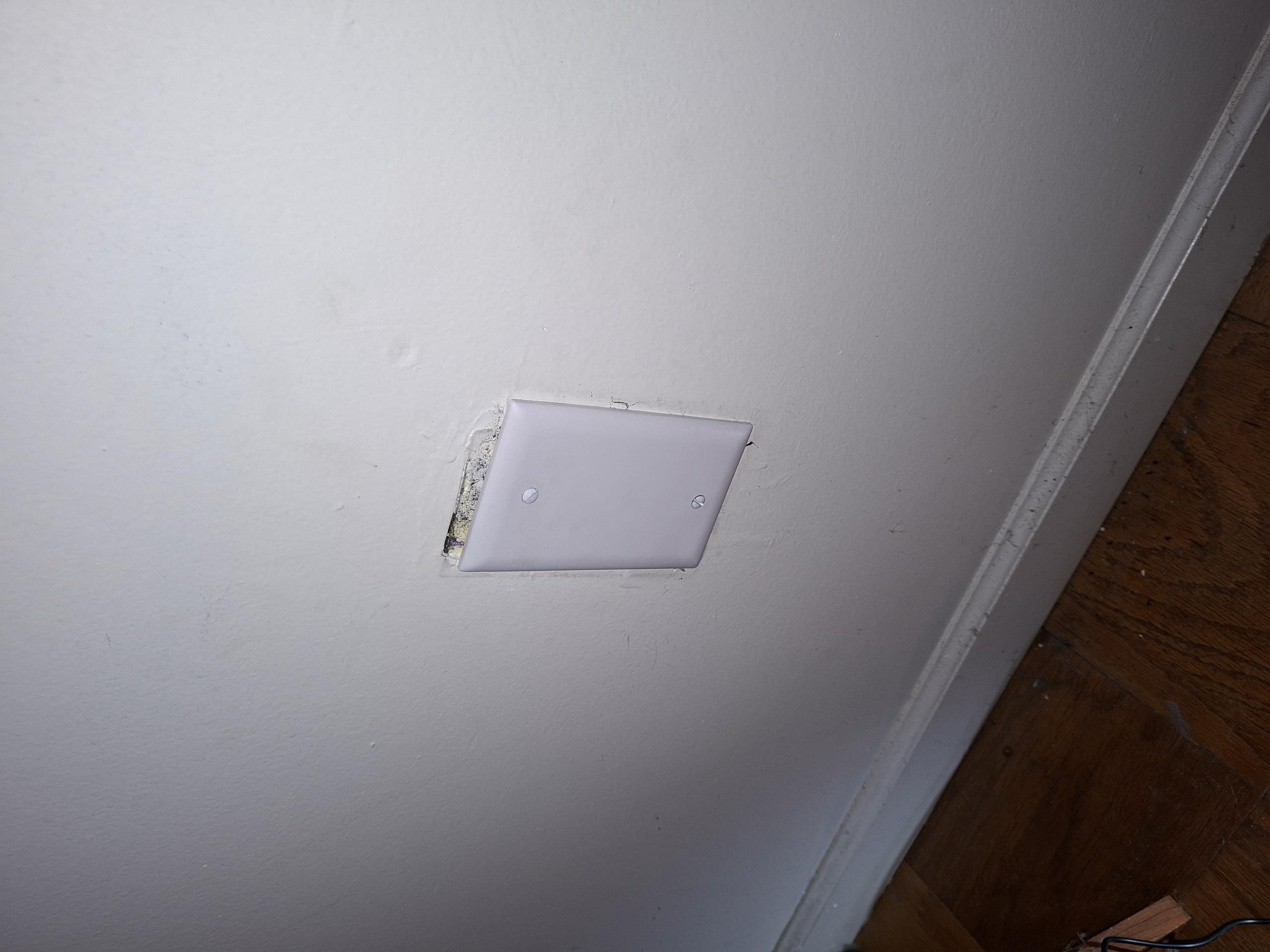 Called out today to investigate two upstairs bedrooms that had lost power. Upon arrival, customer directed me to the left bedroom, where an outlet had developed scorching. A space heater had been plugged in to this receptacle, and upon trying to unplug the record player from the outlet, the cord end broke and one of the prongs of the cord had melted to the device. Opening the device, the top left of the receptacle had completely melted away. Due to potential damage on the rest of the circuit, I recommended redevice the entire upstairs circuit, including the switches. Continuing my safety assessment with the panel, I saw a QO 20 space, 100 amp panel installed in 1973. Due to the age of the panel and signs of corrosion beginning to develop, I recommended a panel replacement. Customer was also interested in installing a dedicated circuit for a space heater in the upstairs bedroom, to prevent future power losses. Continuing my assessment to the outside shed, I discovered that the grounds a