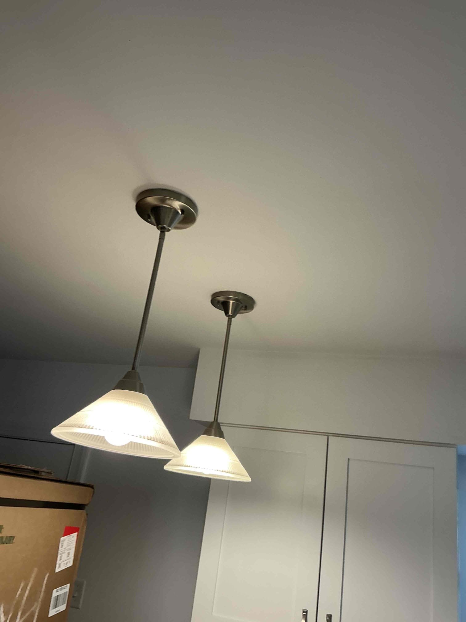 For this job, I came out to estimate a list of customer requested projects from device replacement in the kitchen, fixture replacements, customer supplied smoke detector replacements and the installation of receiver/remote combos for the existing ceiling fans. Additionally, I suggested a few safety upgrades in the main panel and she went forward with them. Customer is now enrolled into our VIP Care Plan. 


Replace (2) Pendant lights over kitchen counter 
Replace (1) fixture in dining room 
Replace all counter top devices in the kitchen including (6) duplex receptacles, (2) GFCIs and (2) single pole toggle switches 
Install (3) customer supplied ceiling fan receiver/remotes
Install (3) customer supplied hardwired Smoke Detectors 
Install (1) Whole Home Surge Protector in panel with dedicated breaker 
Replace (6) single pole breakers with (3) 2pole breakers to remediate improperly wired multi wire branch circuits. 
Pull Switch leg utilizing existing switch bank in basement for existing 