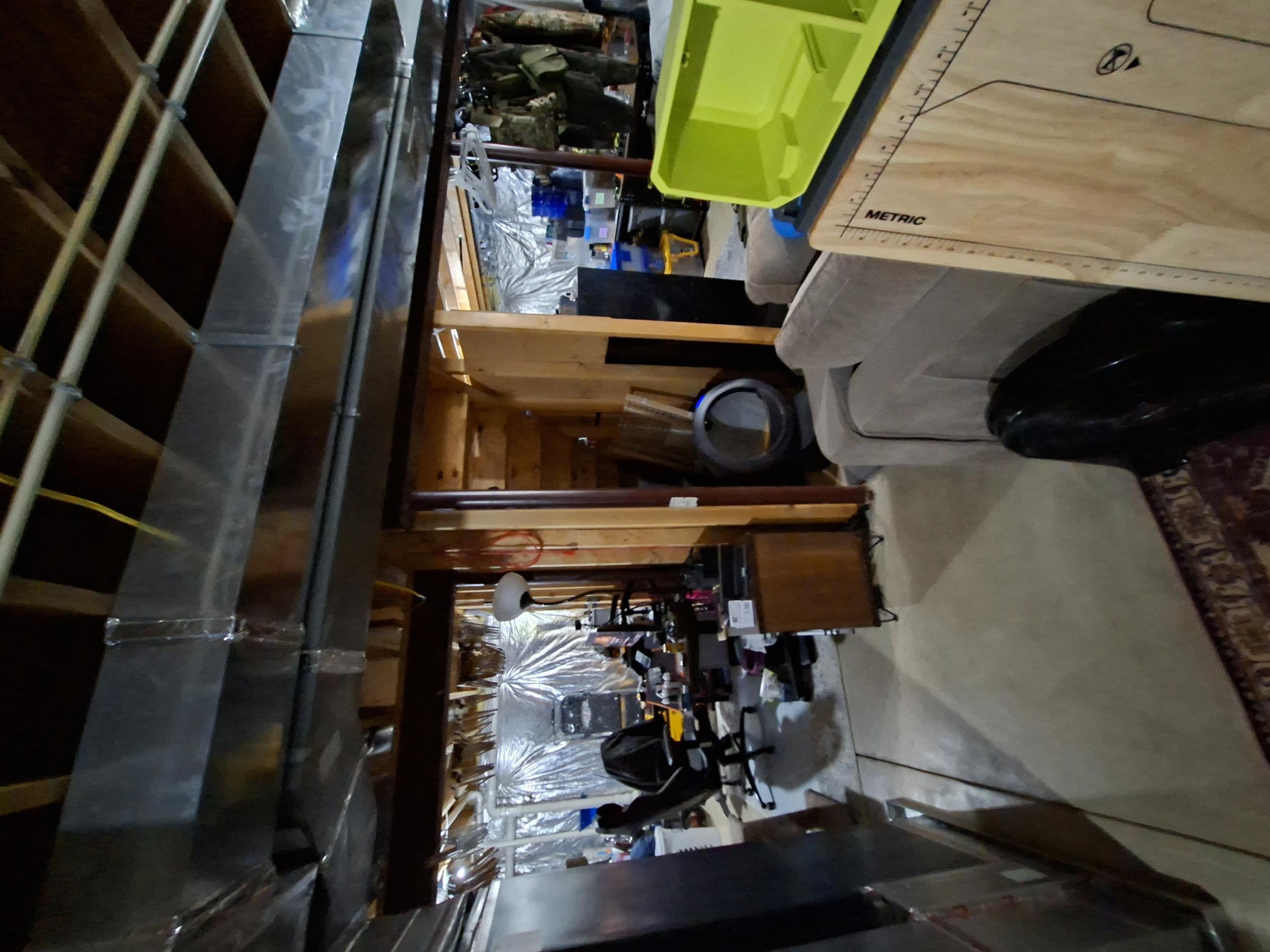 Run 20 amp dedicated circuit in basement and install quad receptacles for a server rack and automatic litter box. Circuit will have the proper arc-fault and ground-fault protection. 

Called out today to look at installing two receptacles for a server rack and an automatic litter box. Due to the location, I recommended installing quad receptacle at one location. I also saw a lack of GFCI protection and the washing machine and sump pump. Due to their locations near water, I recommended adding GFCI protection. Sump pump would be protected by an Alarm GFCI, which would alert the home owners of when the GFCI trips. Customer was also interested in a solution to install a customer supplied light in the kitchen. Customer agreed to run the dedicated circuit and install the quad receptacles. Circuit is protected by a 20 amp dual function breaker. 