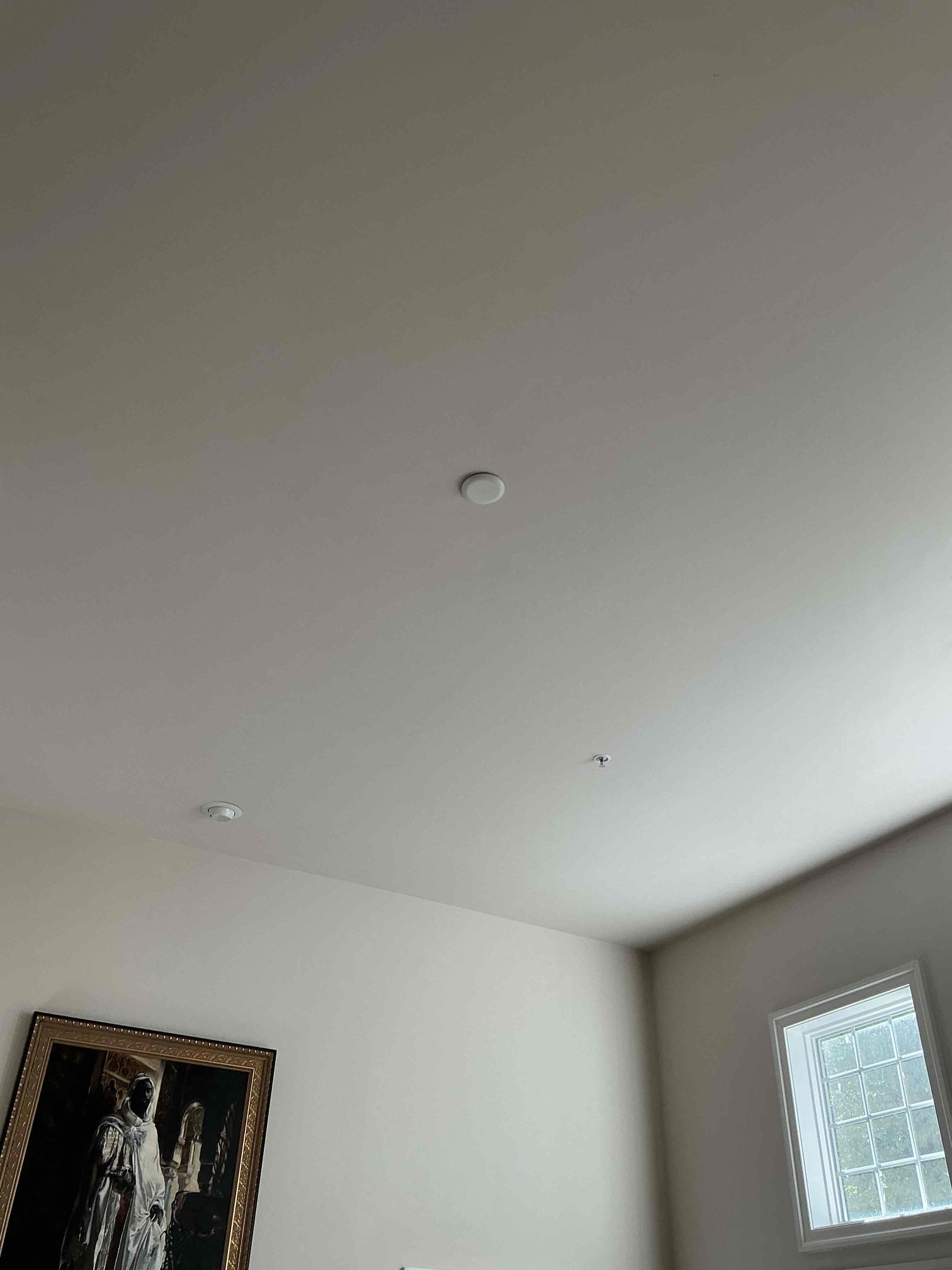 For this job, I came out to provide and estimate for the installation of a heavy chandelier, roughly 80lbs or so on 20’ ceiling. I included the installation of a bar brace box to accommodate the weight of the fixture. Additionally, upon looking in the main electrical panels for a complimentary safety check-up, I observed the lack of surge protection in the panel, which protects anything in the home from potential damage from a power surge including kitchen appliances, EV chargers, TVs , computers, lighting, etc. and is required to meet today’s minimum safety standards. 