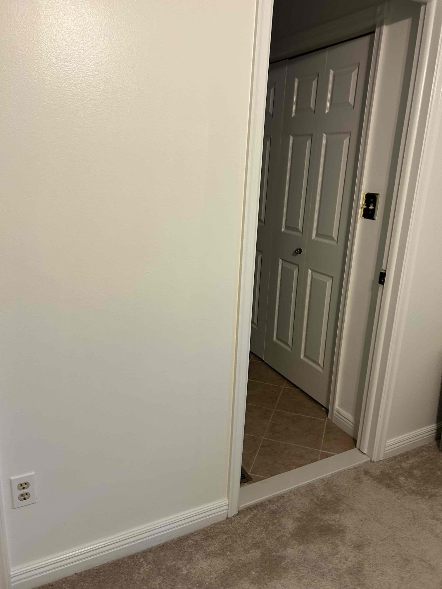 Replace all devices in home.
Install new GFCI devices in exterior and bathrooms so that they don’t interfere with each other and shut the Internet off.
Install customer supplied transformer for doorbell while on site
Replace sump pump receptacle with Audible GFCI
Replace GFCI circuit devices to avoid panel GFI from tripping when it rains (this includes installing GFCI’s in the exterior two receptacles as well as the bathroom receptacles).
Replace loose receptacles throughout home.
Install customer supplied transformer for doorbell and place of underpowered one.
Install new floor plug kit in living room