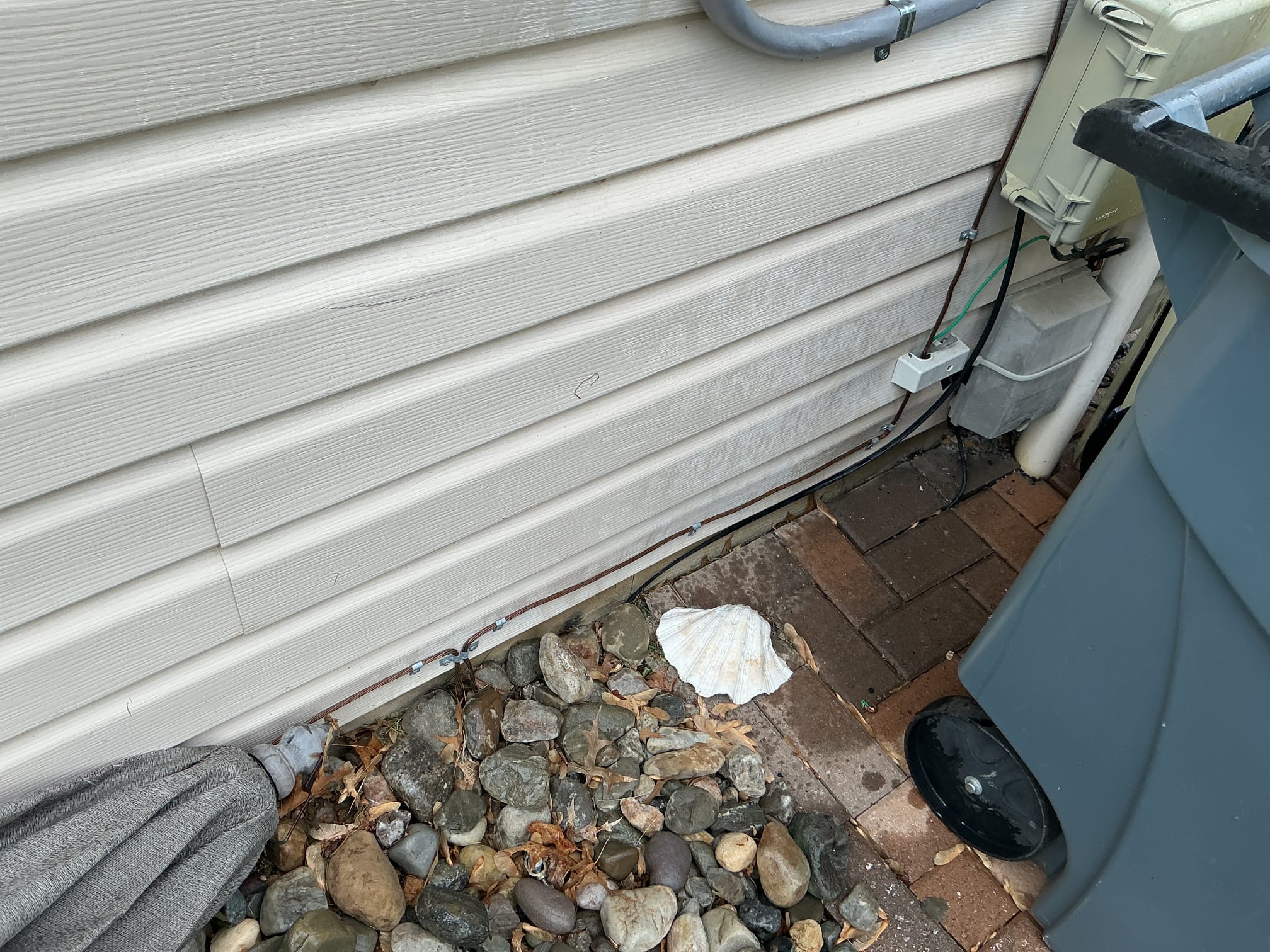 - Removal and replacement of old, loose, and broken outlets with new tamper resistant outlets
- Installation of correct and trade best electrical connections, known as pig tails and J hooks
- Replacement of GFCI that are old and tripping incorrectly
- Removal and replacement of 1 fan control
- Removal and replacement of broken, old switches located in the hall bathroom. 

(5/13/26) - Todays visit was the follow up for previous sold work. We replaced outlets that had broken face plates, were backstabbed, and old. We replaced the exterior metal cover and gfi with new gfi and new bubble cover. We also found the exterior light had broken off the wall, so we fixed that as well.
Install siding block and fixture for front porch