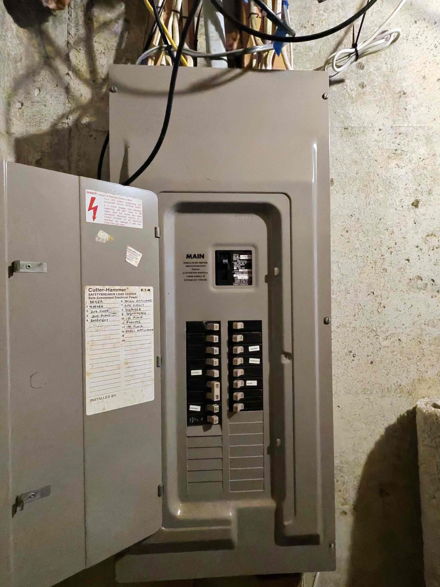 This estimate will include replacing 3 smoke detectors that are roughly 9 years old and no longer working properly. Also we will ensure all 3 smoke detectors are communicating properly with one another by testing them once installation is complete. Additionally we will re place two seperate Multi wire Branch circuit being fed by two 120V 15 amp breakers with a 240V 15 amp breaker. This will ensure that no appliances being plugged into those specific circuits are being back fed from the neutral wire in the event the circuit is turned off.
