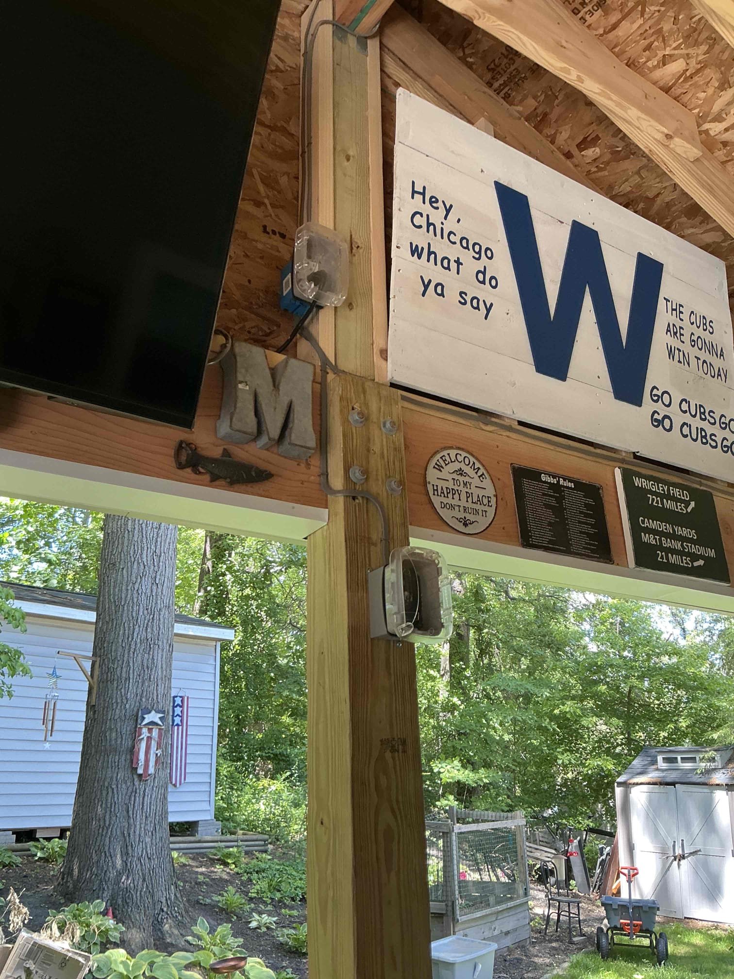For this job, I came out to Install switch for existing ceiling fans on porch buy pulling power from a nearby source. Use fan boxes to junction existing constant hot and pull switch leg 