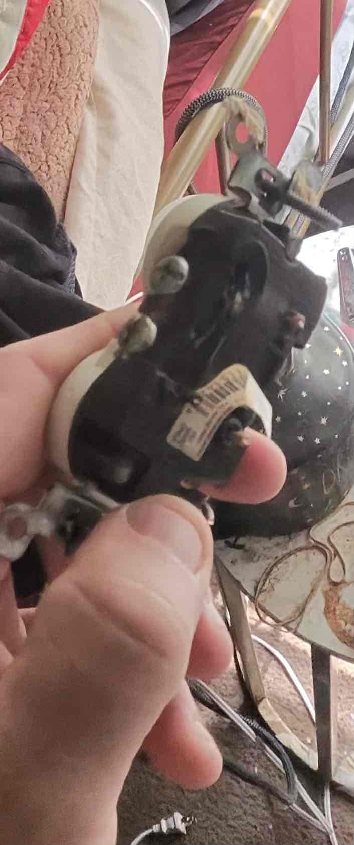 This estimate will include re placing the receptacle that has burned up and causing loss of power on the circuit powering two bedrooms located on the third floor of home. The reason this device needs to be replaced is due to the “back stabbing” wiring method which caused the receptacle to melt. Additionally we will replace the current circuit breaker providing power to this circuit with a properly sized 15A QO type breaker. This will provide adequate overcurrent protection for this circuit which will prevent over heating of the wire and devices.