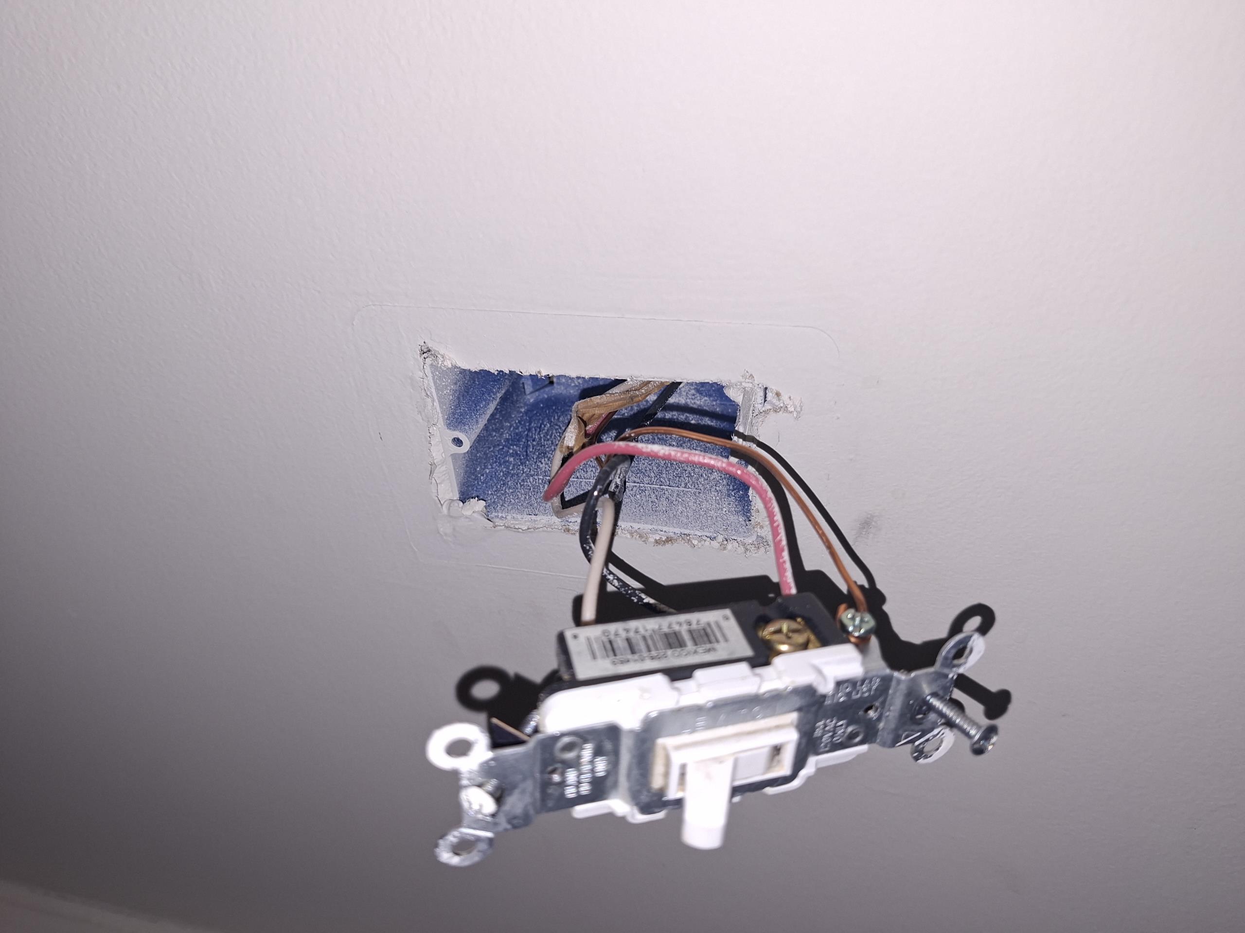 Replace two 3-way switches in the basement stairwell that are backstabbed and have failed.

Called out today to investigate why the basement stairwell lights were not working. Opening up the switches, the switches were back-stabbed, and these connection were extremely loose. One of the wires had popped out of the device, and the others were able to be pulled out with very little force. This told me the back-stabbed connection had failed, and that both switches needed to be replaced. Customer agreed to go forward with work.