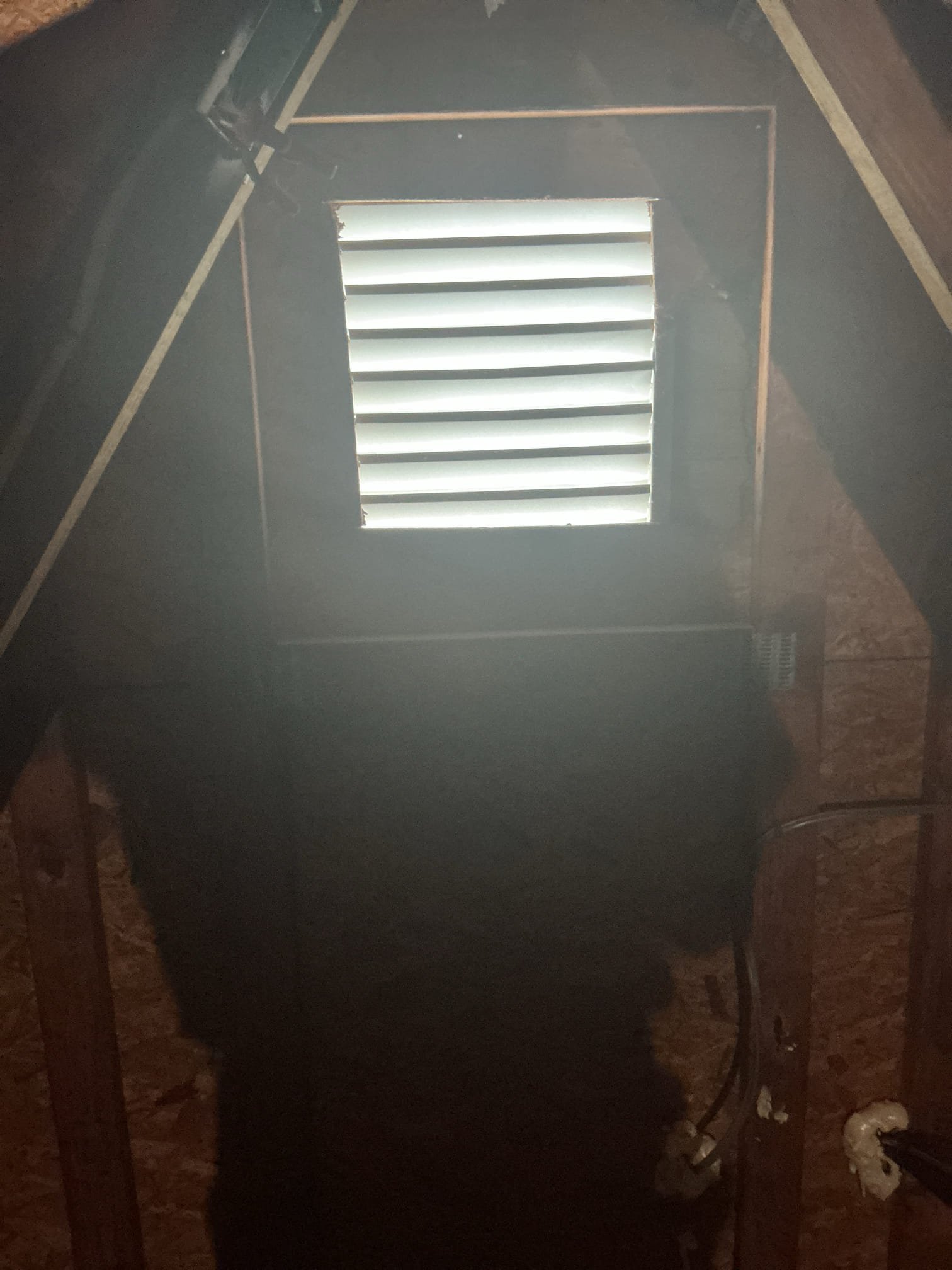 Came out today to give an estimate on installing a customer supplied attic fan. Upon inspecting the equipment I noticed that parts were missing. Which were the flanges needed to properly mount  the attic fan 