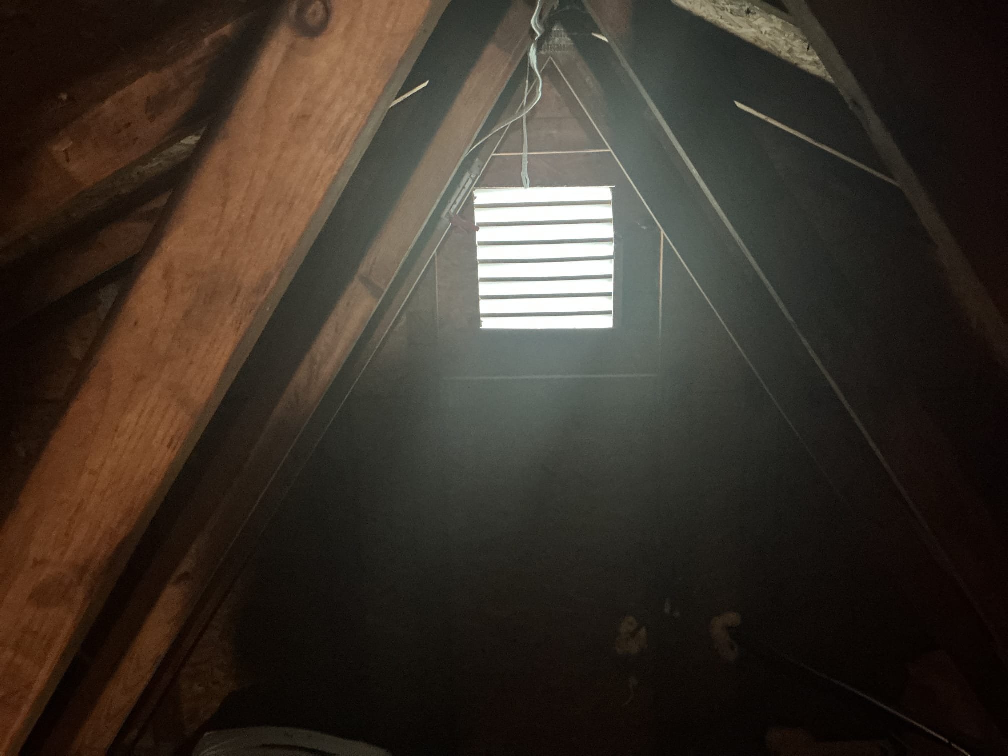 Came out today to give an estimate on installing a customer supplied attic fan. Upon inspecting the equipment I noticed that parts were missing. Which were the flanges needed to properly mount  the attic fan 