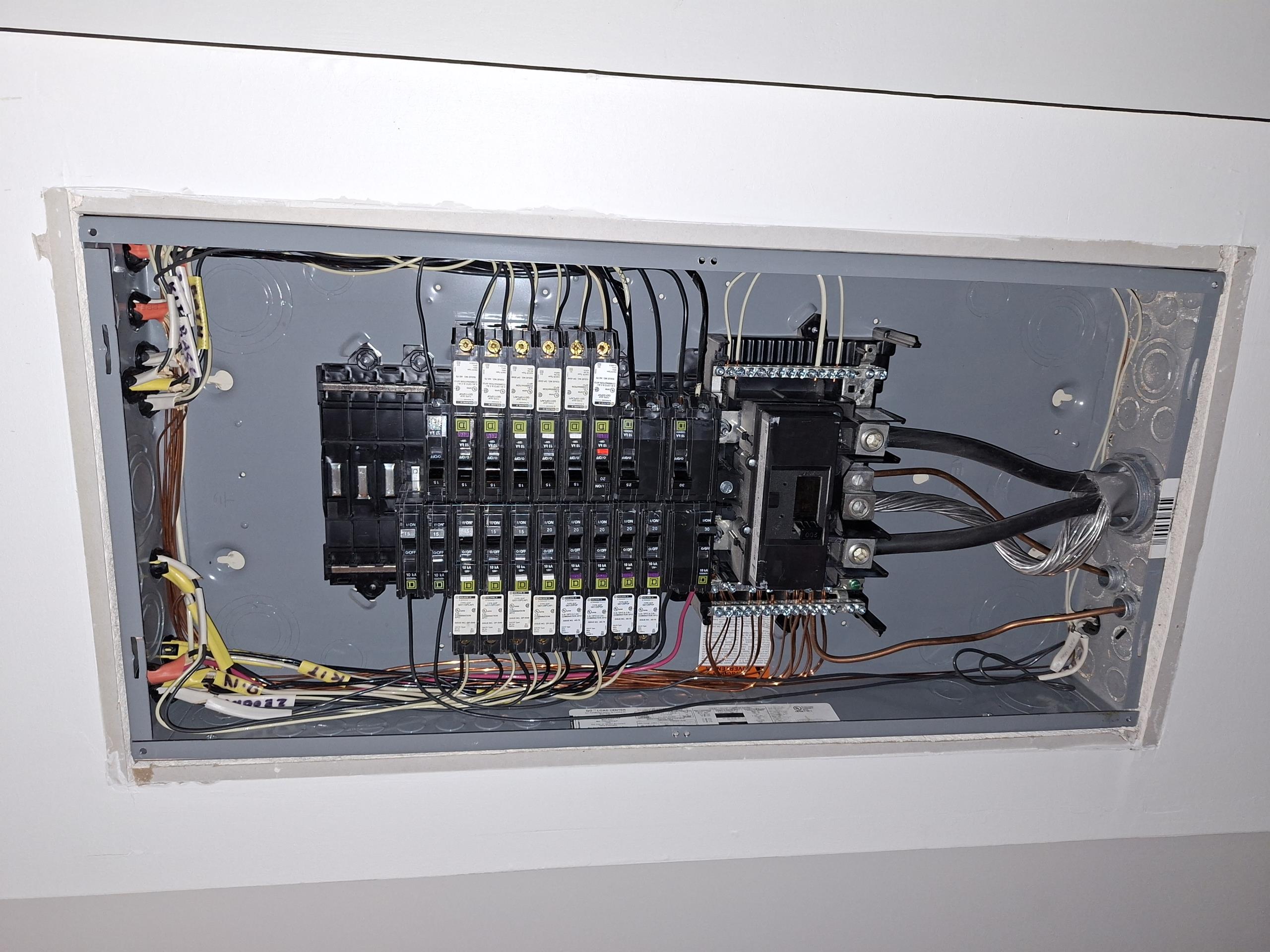 Replace QO120DF that is constantly tripping with a new breaker of the same type. Includes Haas and Sons VIP Membership.

Called out today to investigate a Dual function breaker protecting the bathroom plugs that kept tripping. I opened up all the plugs on the circuit and discovered that there were no bad connections or wires touching. I then disconnected the circuit in certain location to see if a device was causing the breaker to trip. I then took the wires off the breaker, and it continued to trip. This told me the breaker was bad and needed to be replaced. 

I also talked to the customer about adding surge protection in the panel, which helps to protect the specialty breakers in the panel and all of the sensitive electronics in the home from surges.

Customer agreed to replace the breaker and purchase the Haas and Sons VIP Membership.