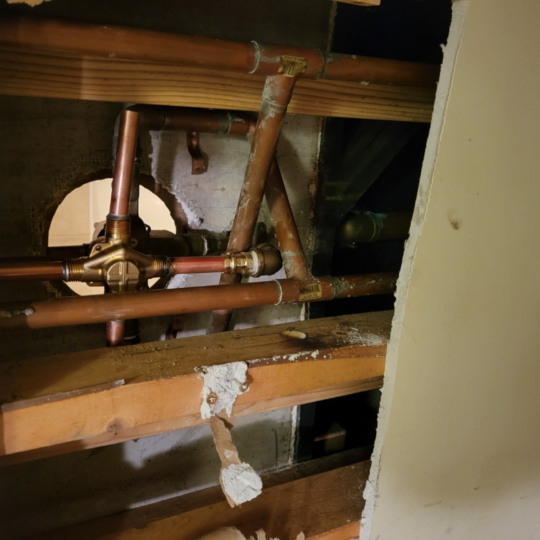 Holiday hills, x2 new mixing valves with all  new trim