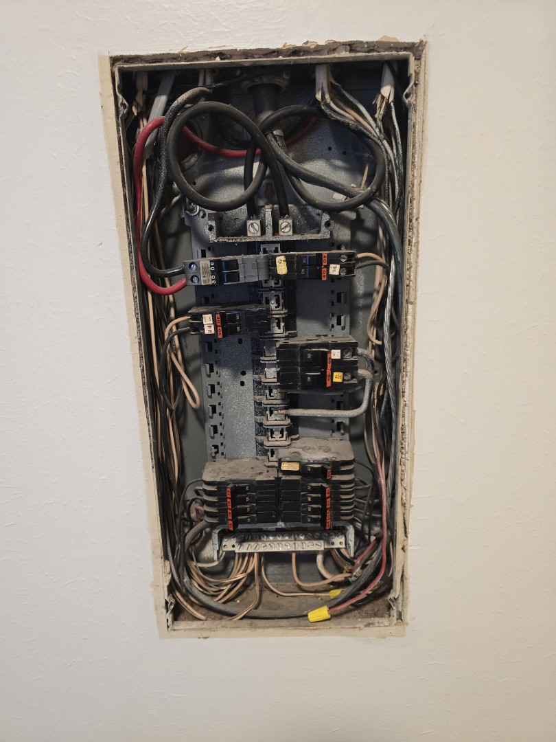 water heater electric panel