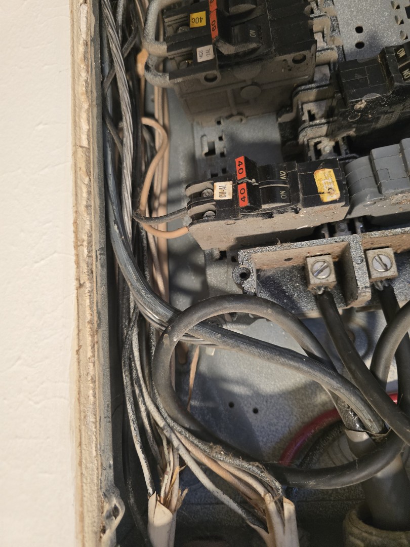 water heater electric panel