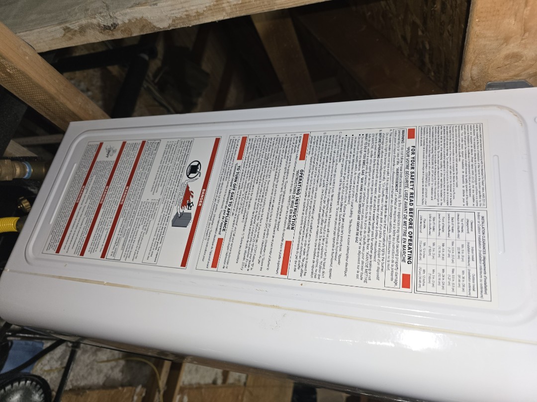 water heater flush 
