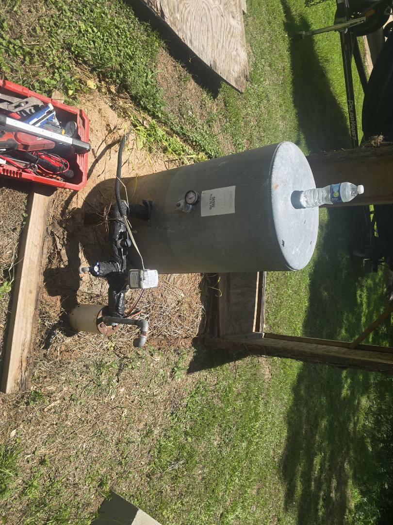 plumber needed got that water well working guy