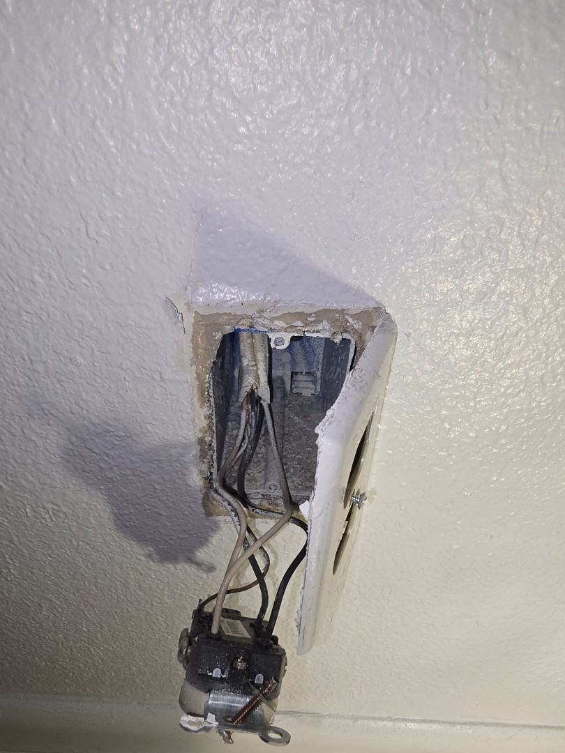 eletricion needed 
let's get this stuff safe now