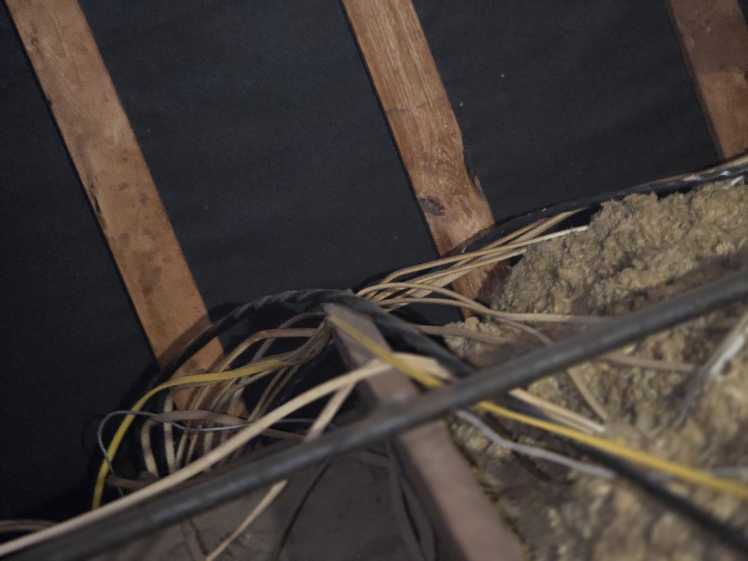 eletricion needed
wires a mess and scary we fix that 