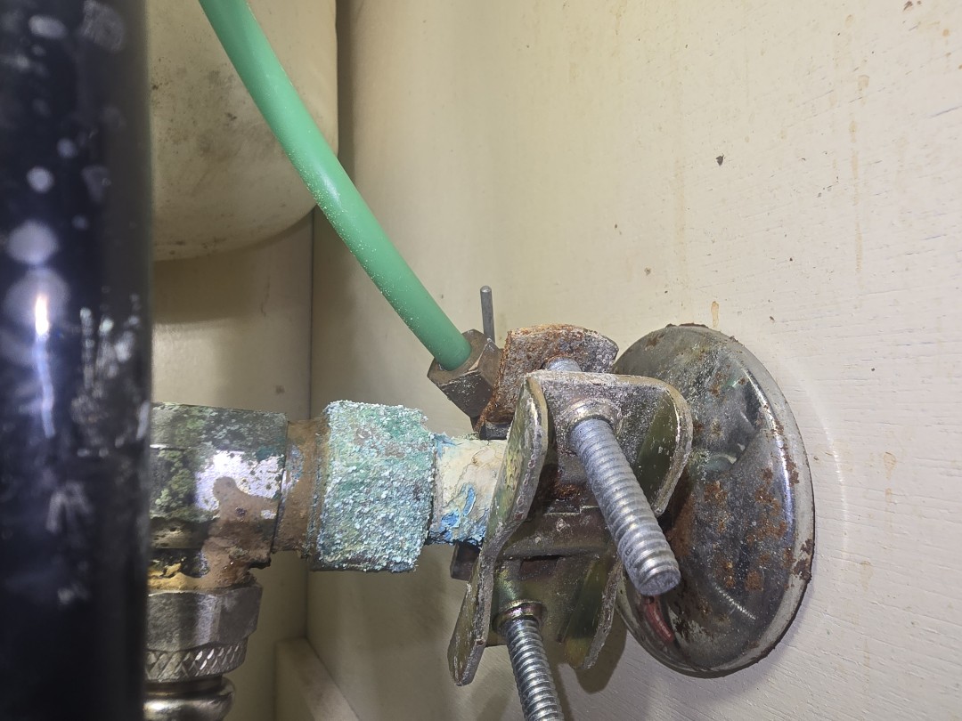plumber needed 
water runinh through the power wires we fix that toooo