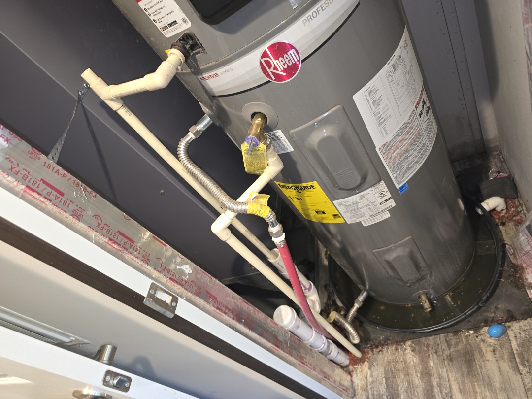 plumber needed 

complicated water heater not for us we K I SS IT lets goo00