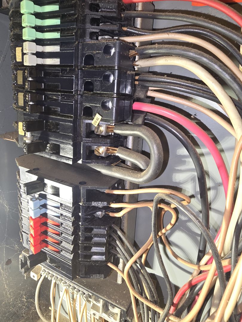 eletricion needed 
we got you let us take care of that old wore out breaker panel 