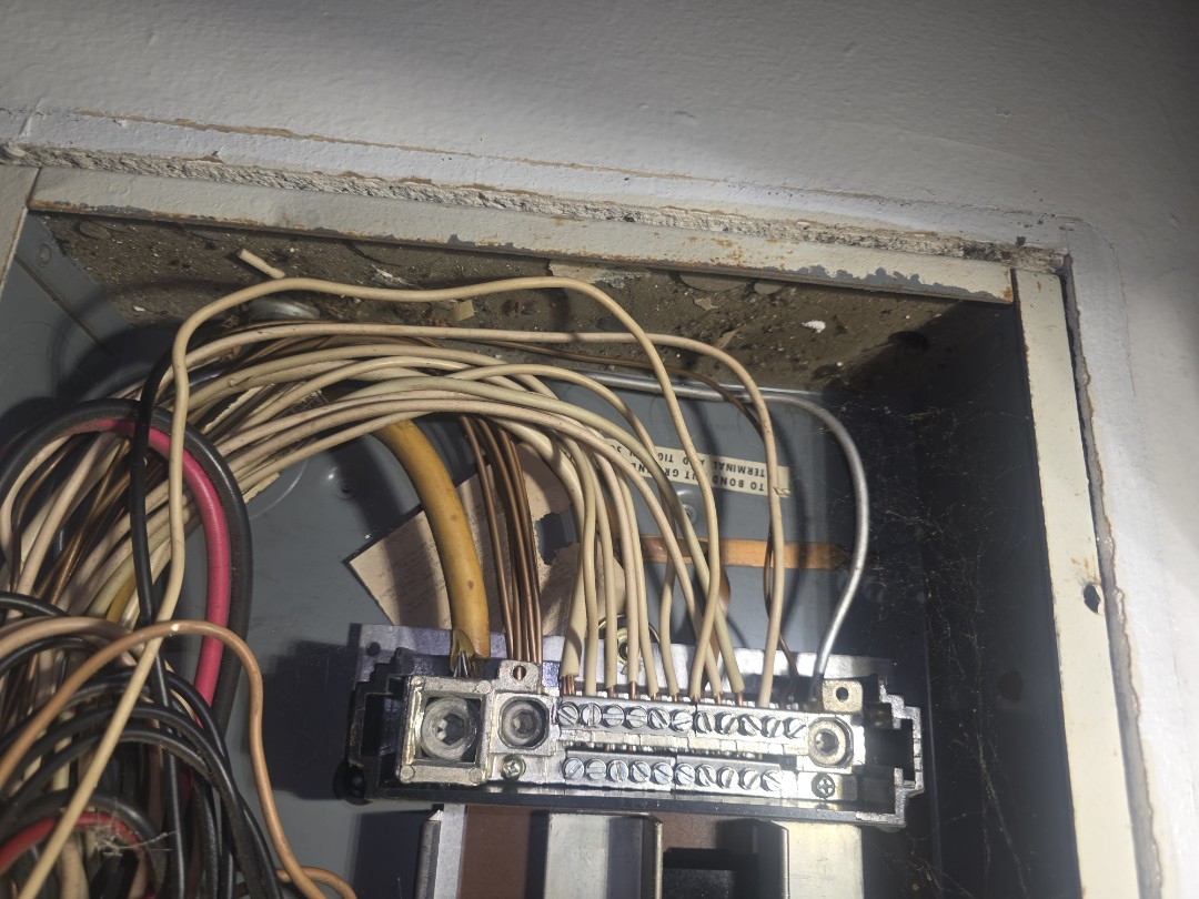 eletricion needed 
we got you let us take care of that old wore out breaker panel 