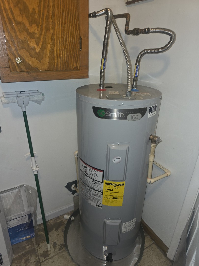 plumber needed 
hot water wegot cha