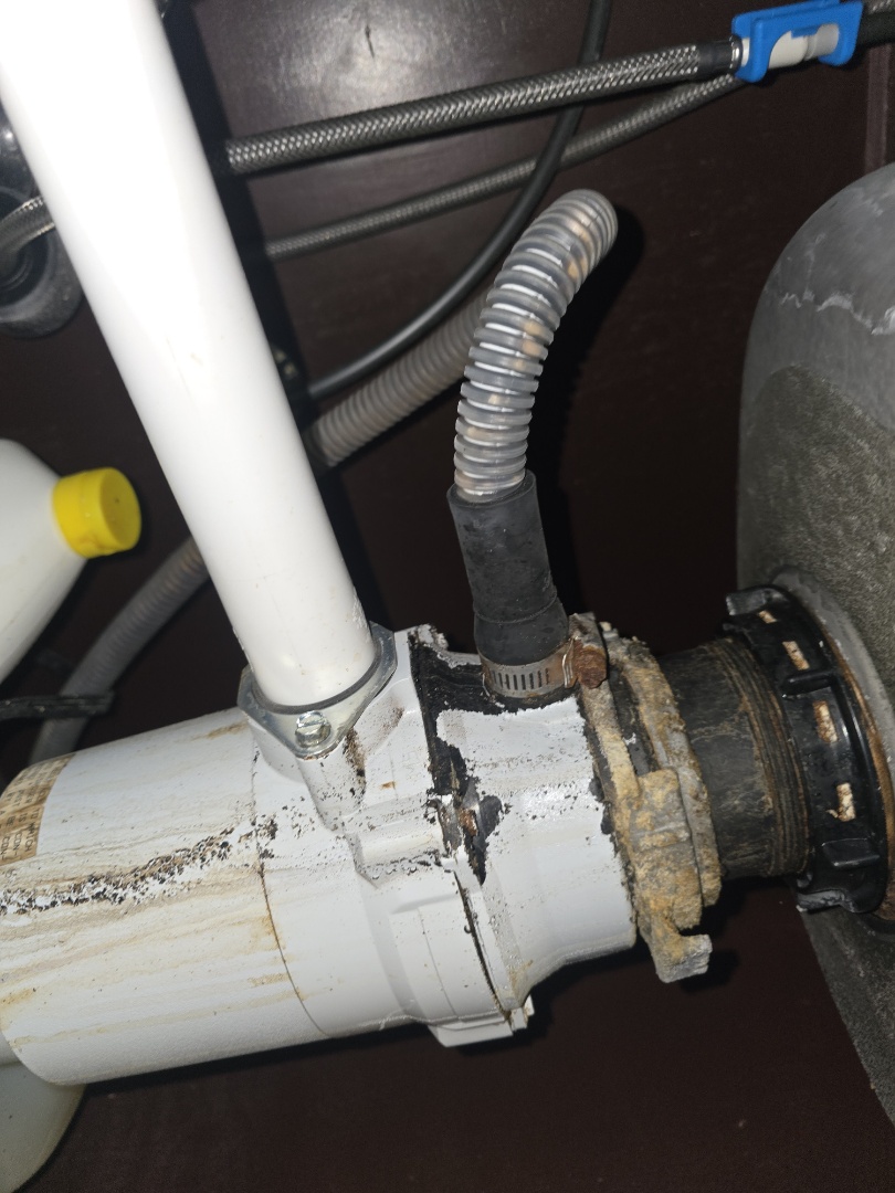 plumber needed 
water leaking not no more we fixed it 