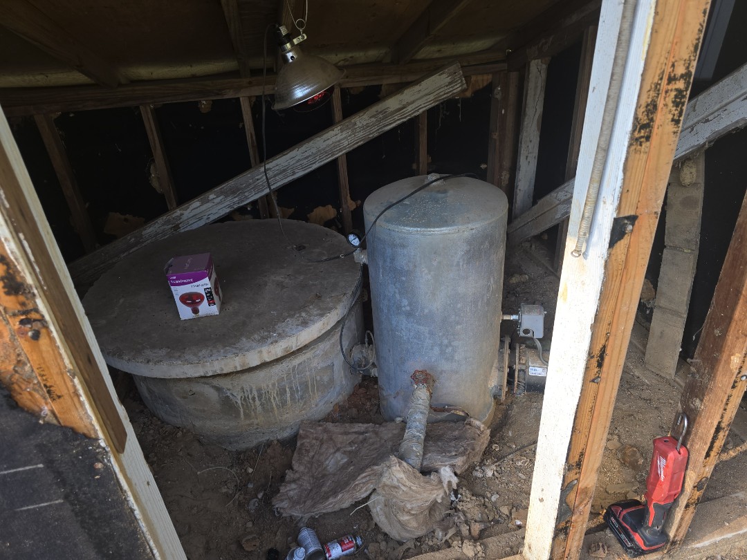 plumber needed 

water wells we got cha