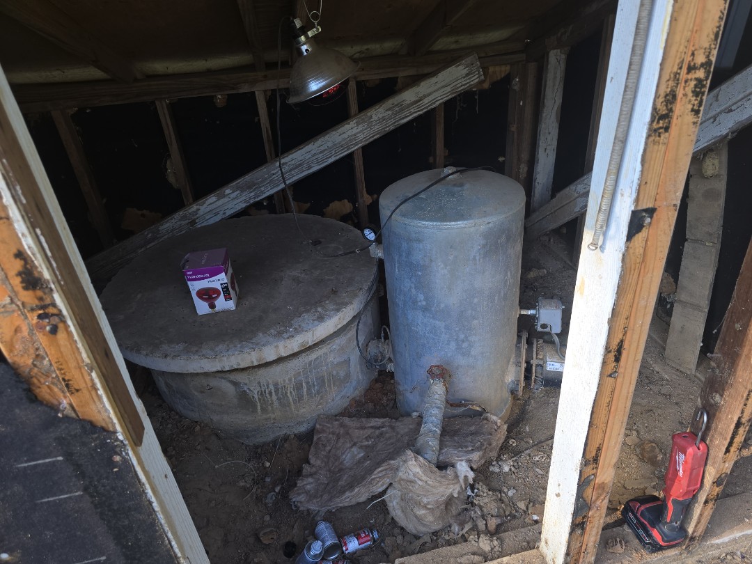 plumber needed 

water wells we got cha