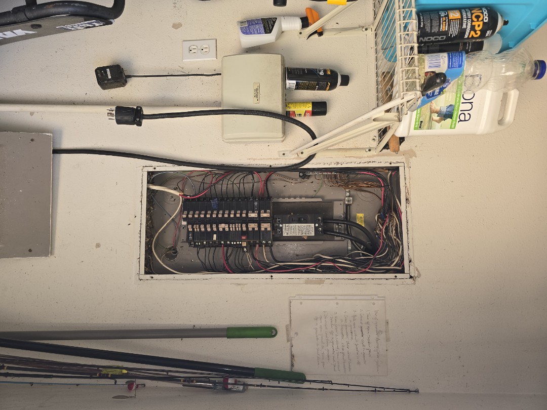 eletricion needed 
breaker panels genirators all things electric we got ya